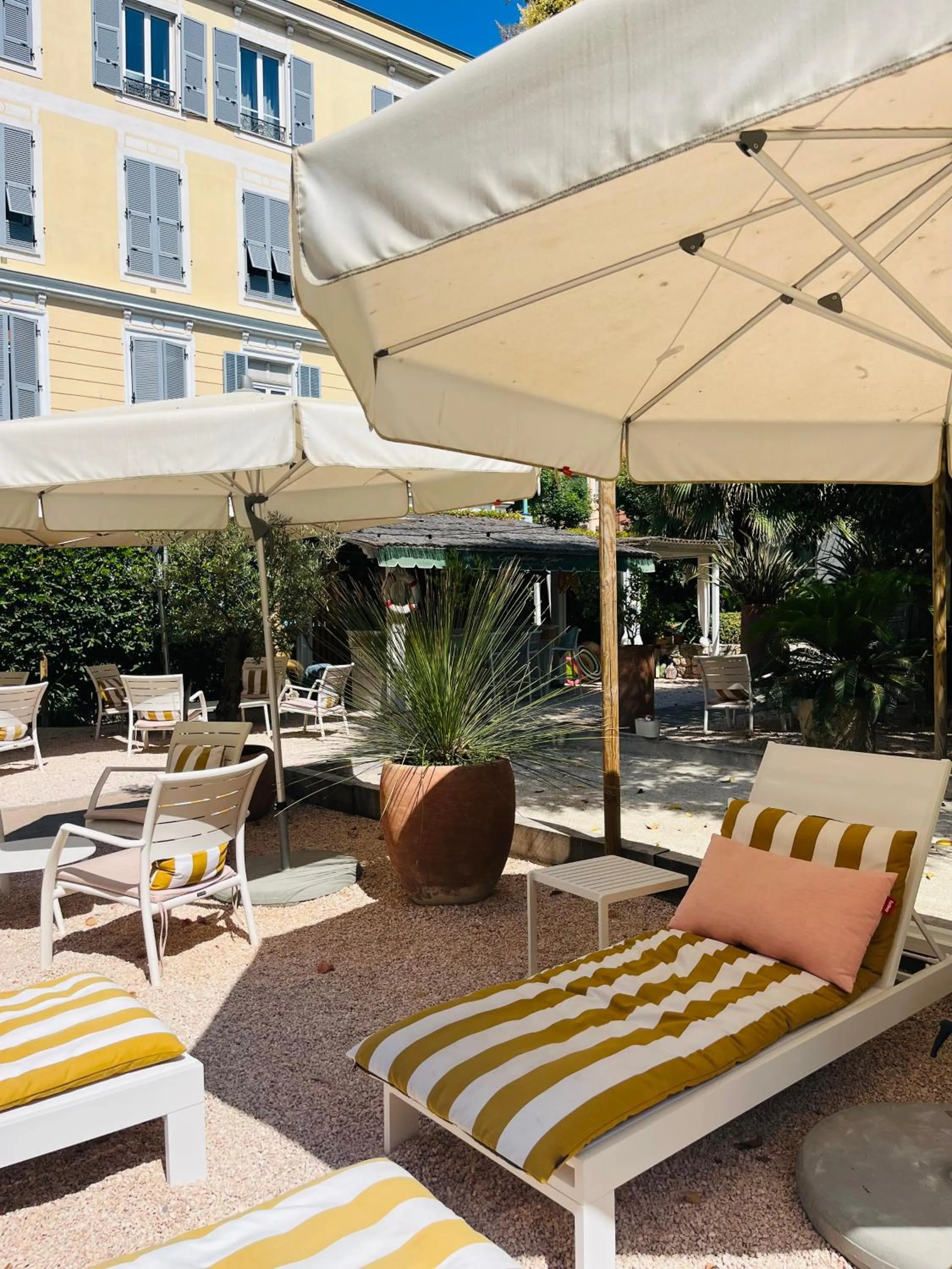 Garden in Hôtel De Londres