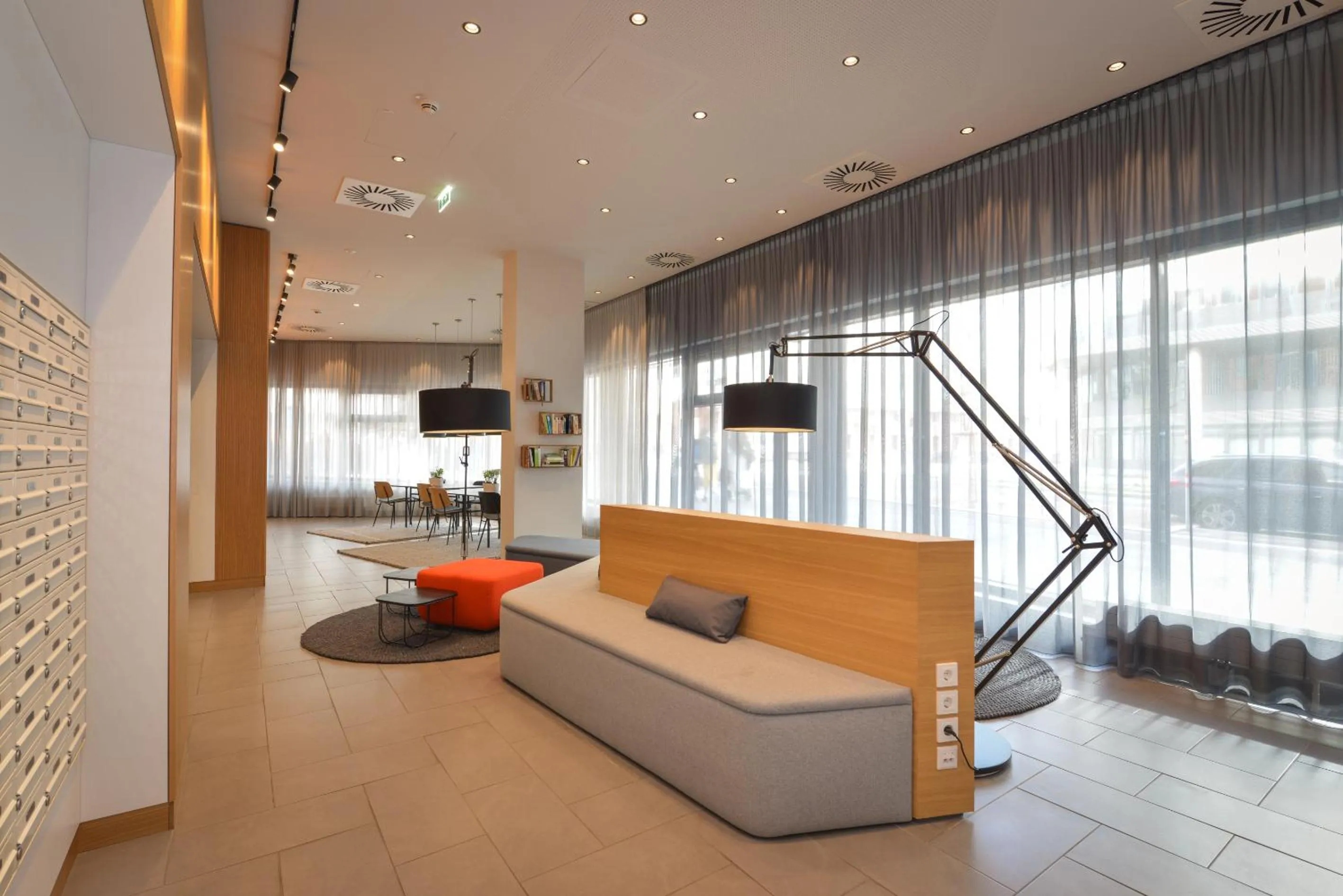 Lobby or reception in smartments Wien Hauptbahnhof - Serviced Apartments