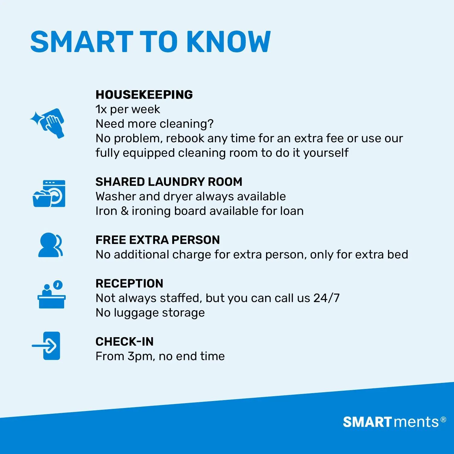 Text overlay in smartments Wien Hauptbahnhof - Serviced Apartments