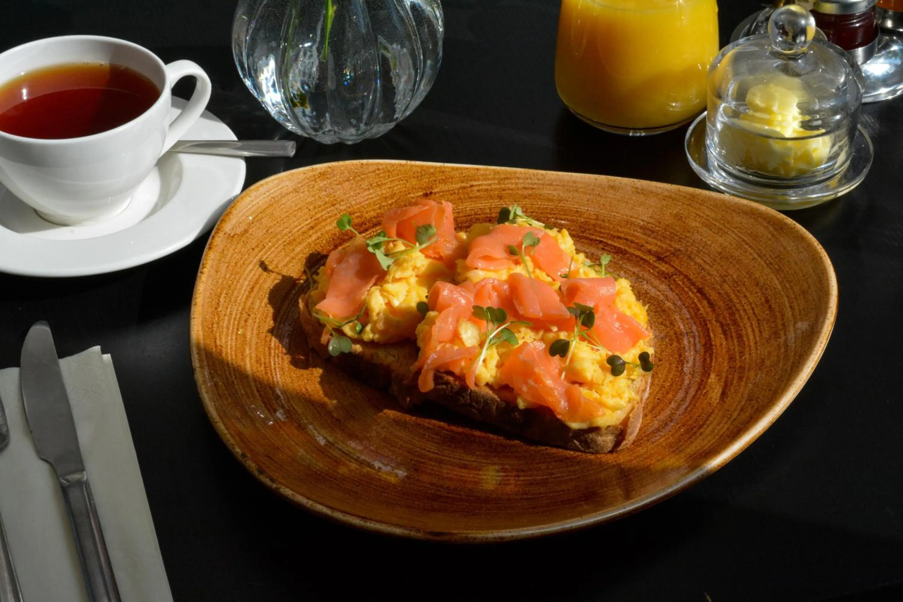 Breakfast in B&B Downham Hall