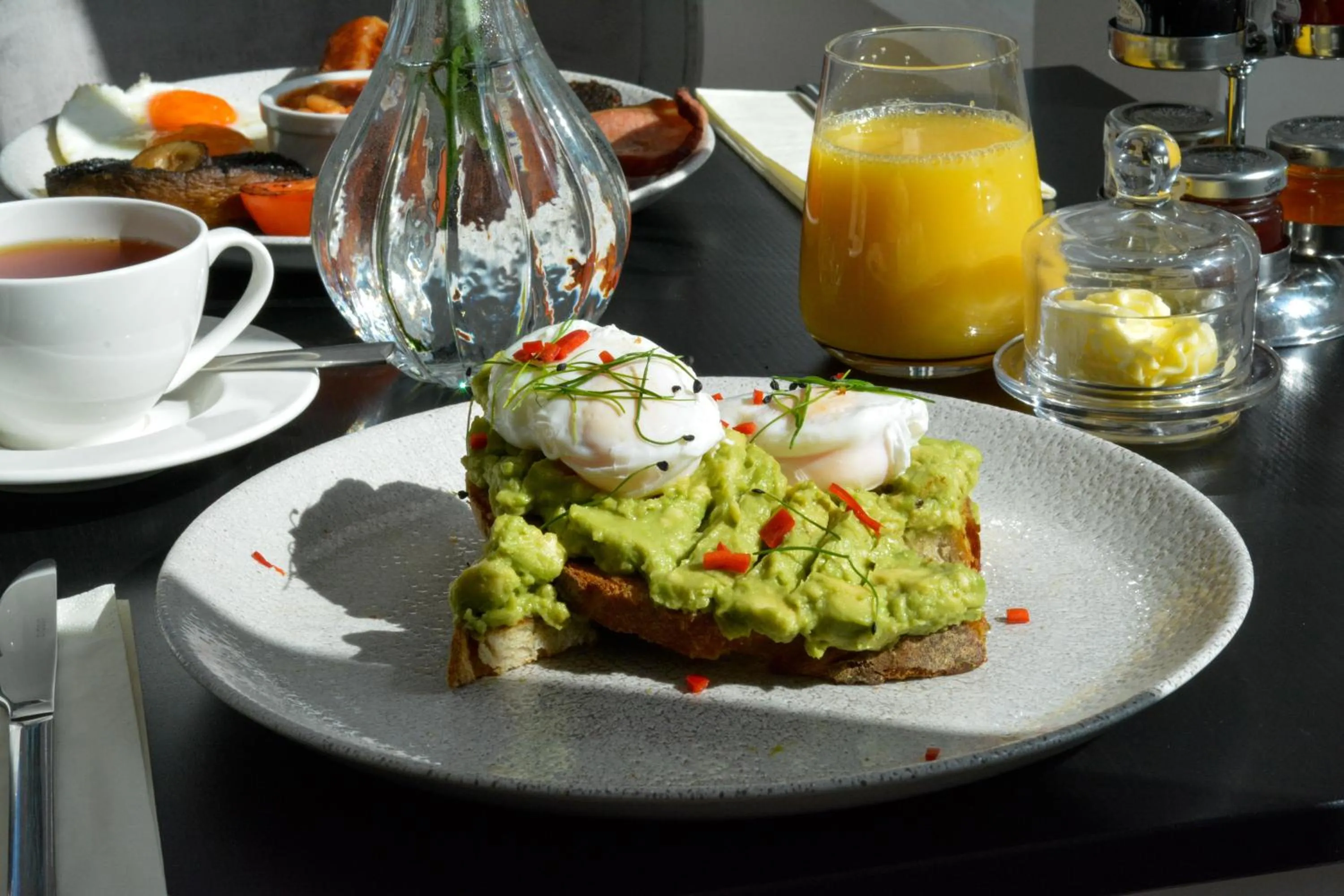 Breakfast in B&B Downham Hall