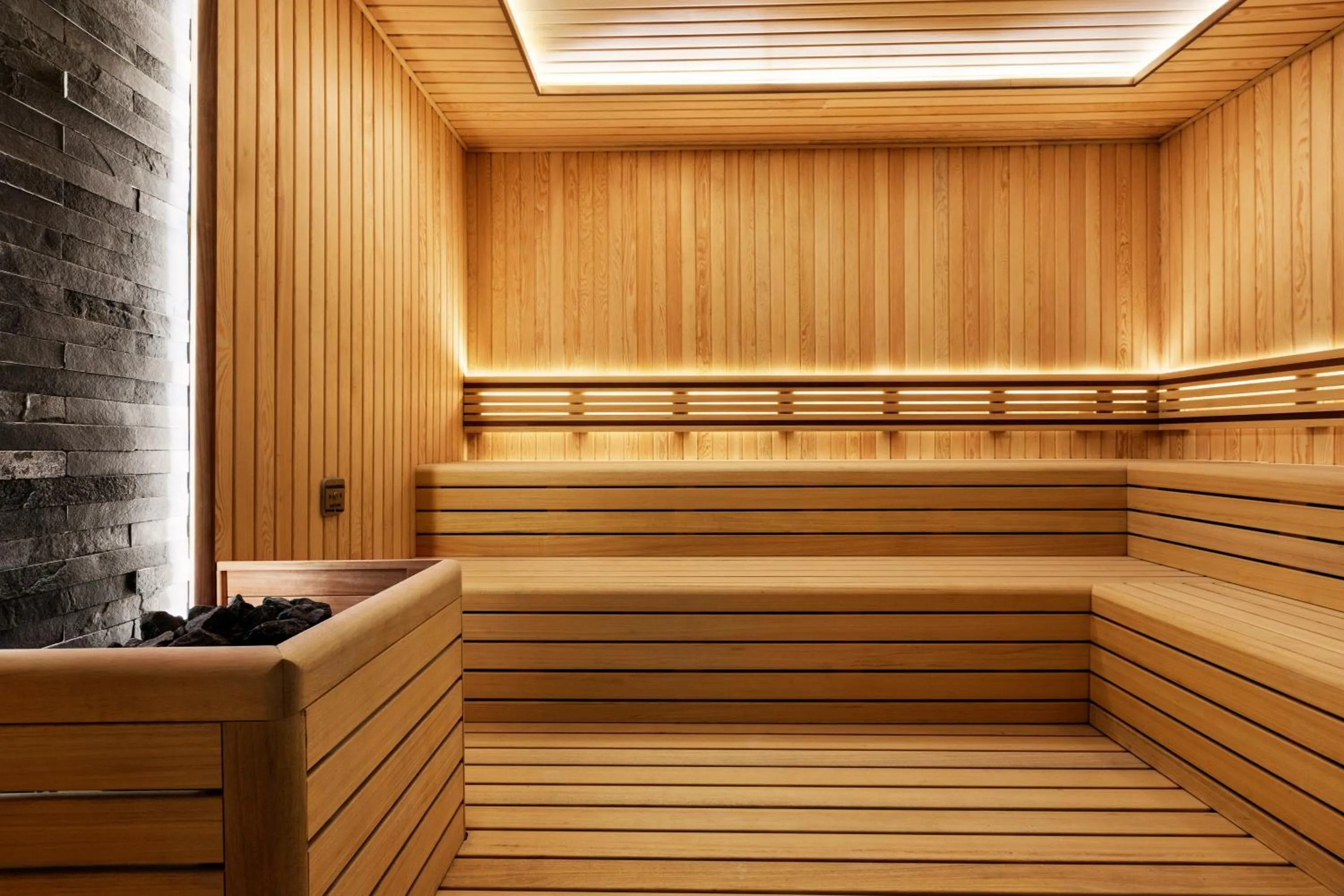 Sauna in Ramada Encore By Wyndham Istanbul Basin Express