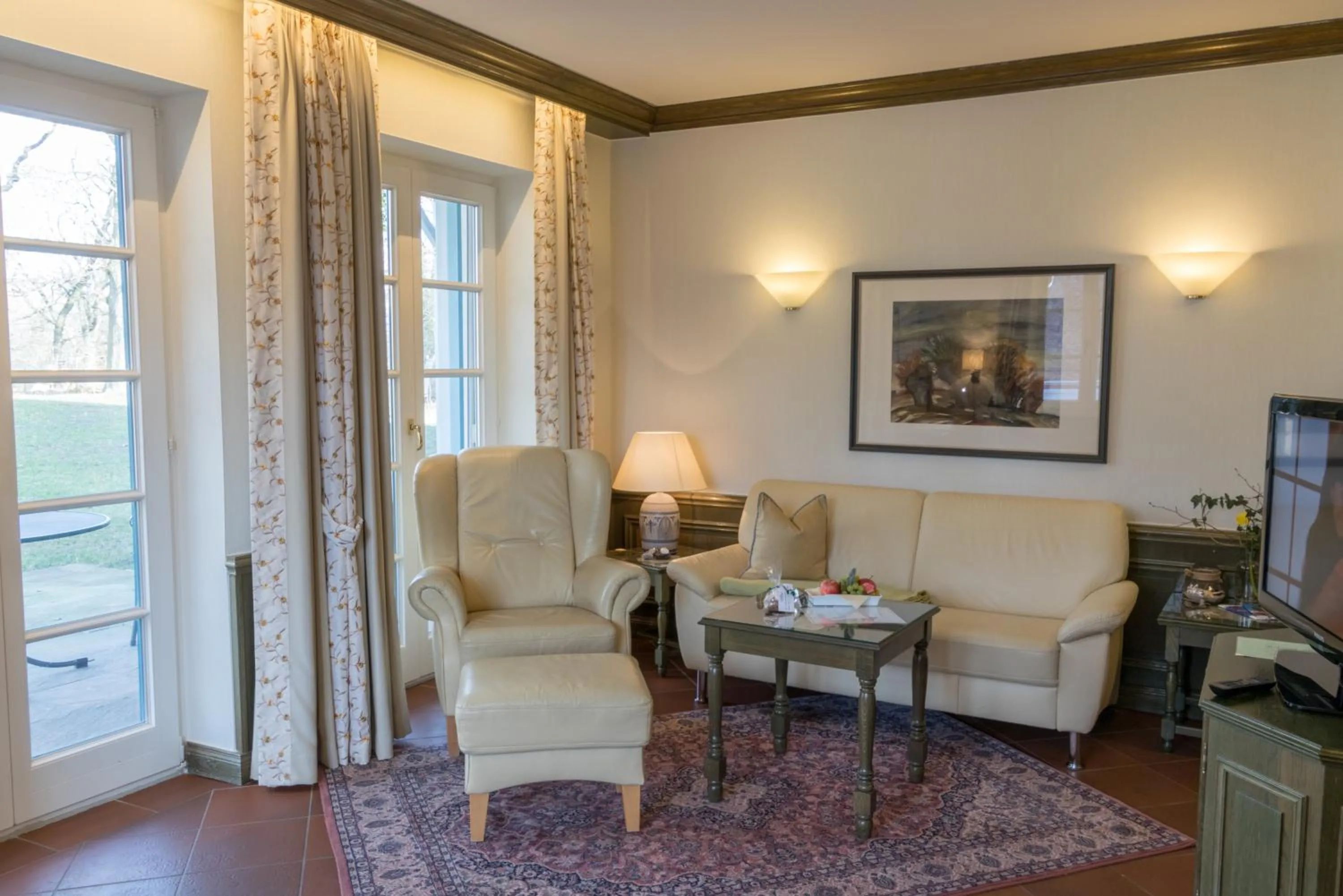 Living room in Romantik Hotel Fischerwiege