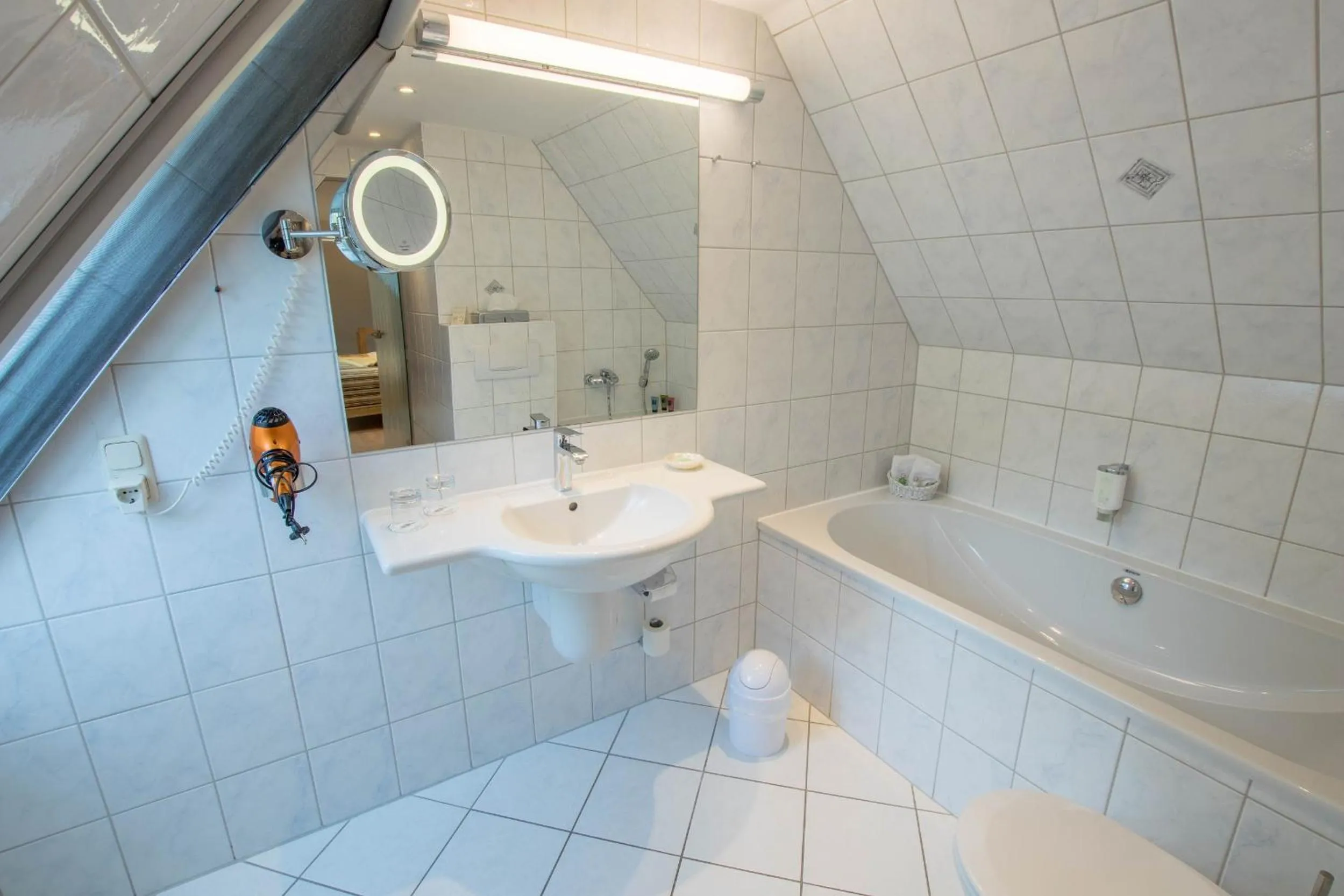 Bathroom in Romantik Hotel Fischerwiege