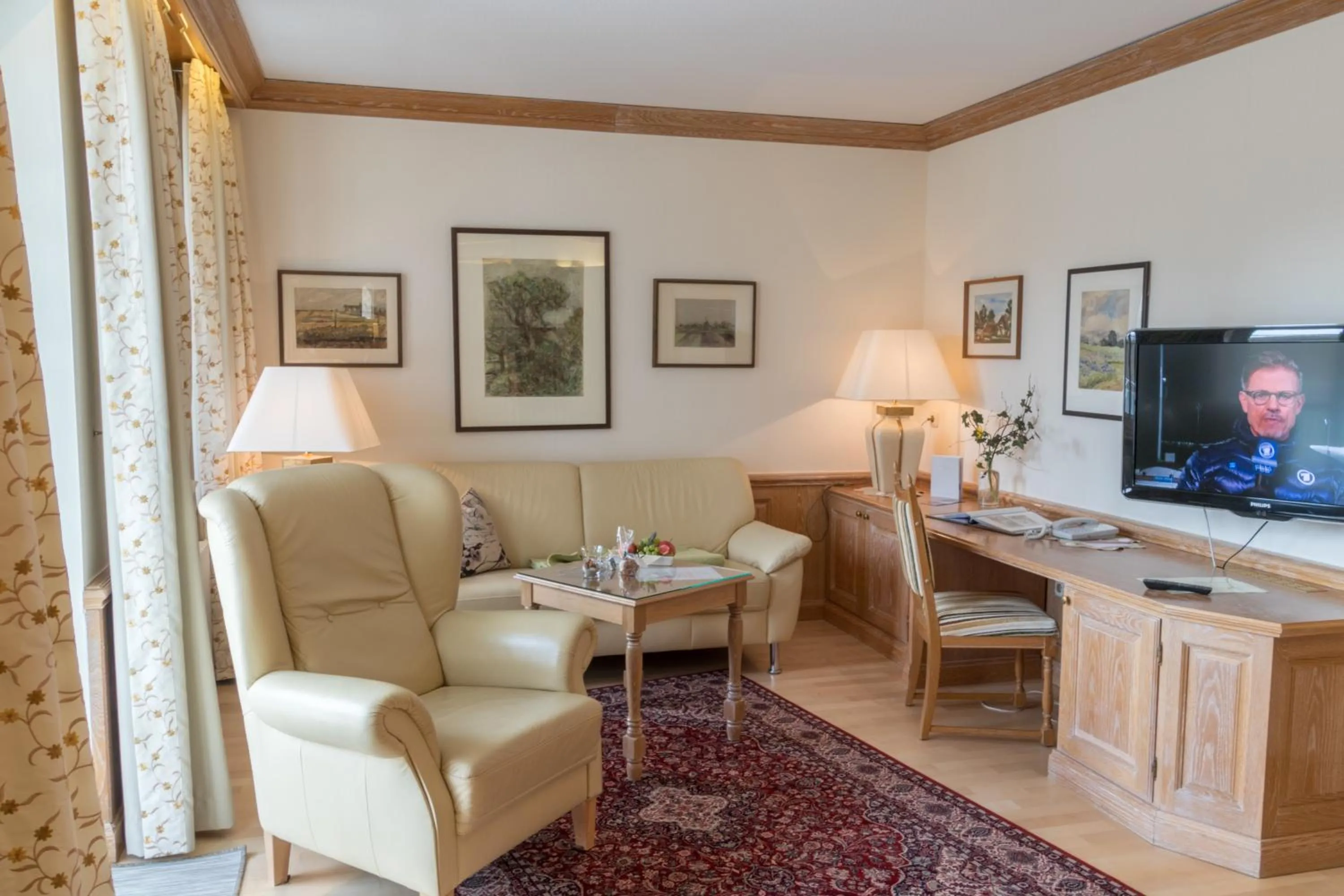 Living room in Romantik Hotel Fischerwiege