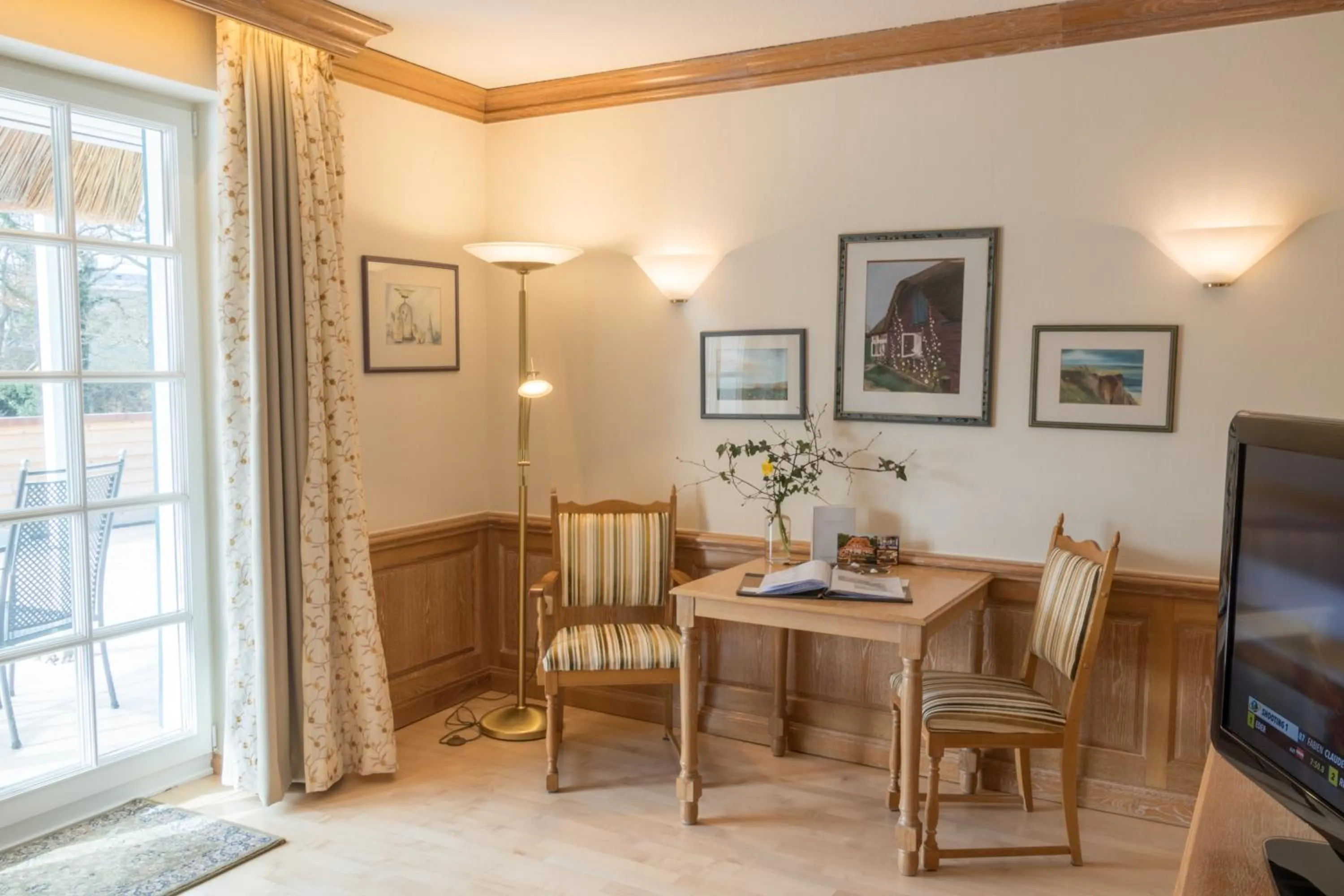 Seating area in Romantik Hotel Fischerwiege