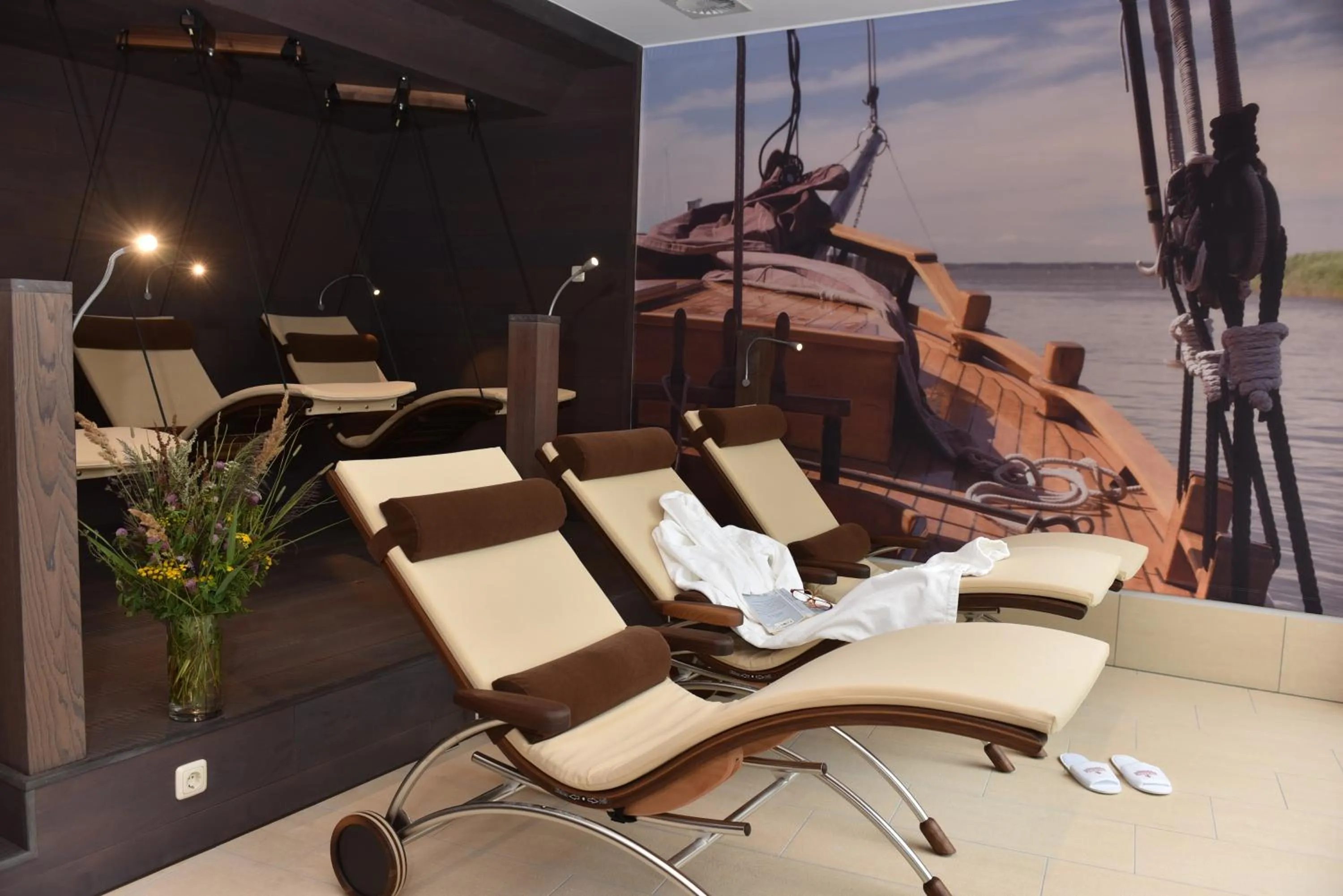 Spa and wellness centre/facilities in Romantik Hotel Fischerwiege