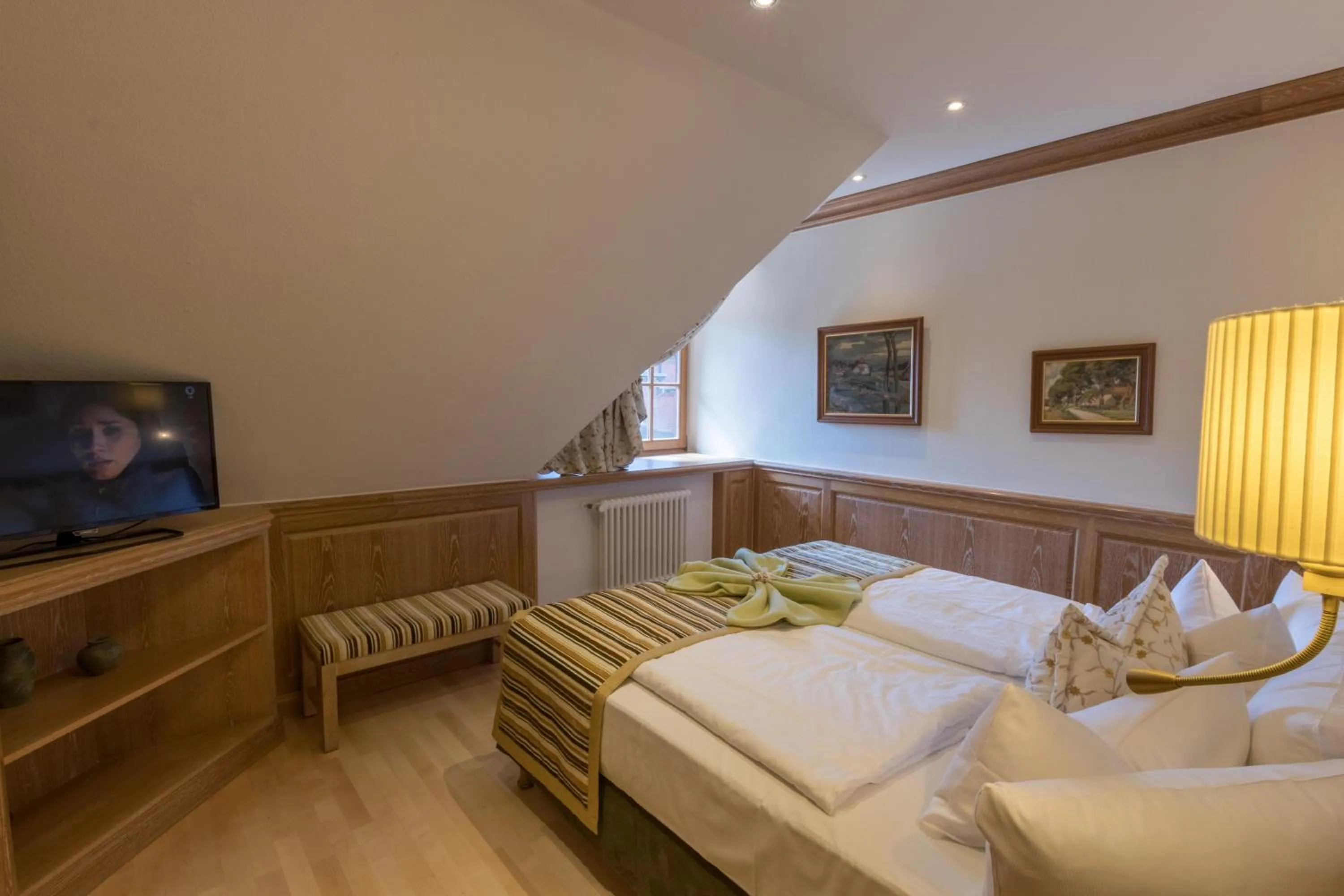 Photo of the whole room, Bed in Romantik Hotel Fischerwiege