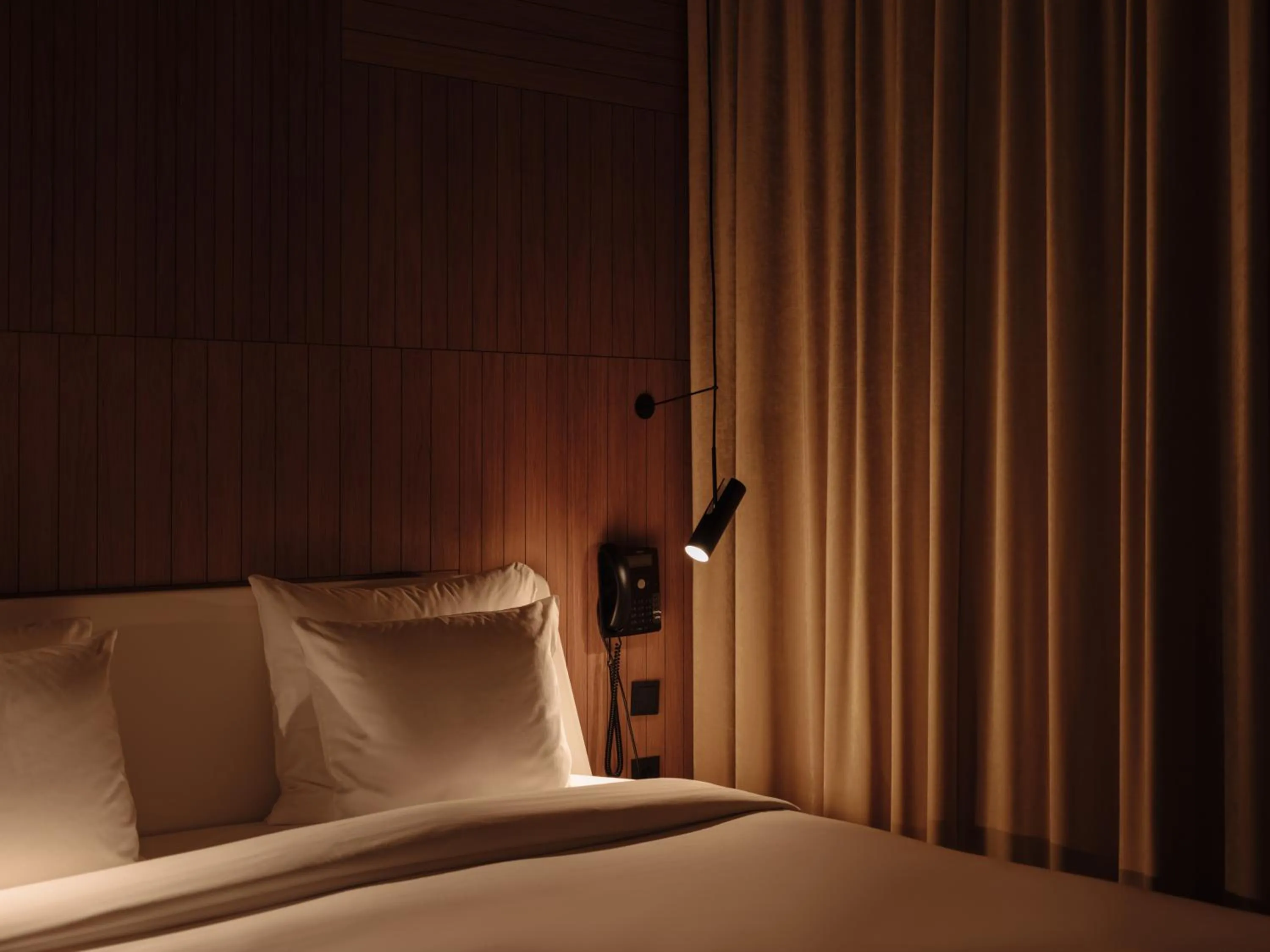 Bed in Conscious Hotel Westerpark