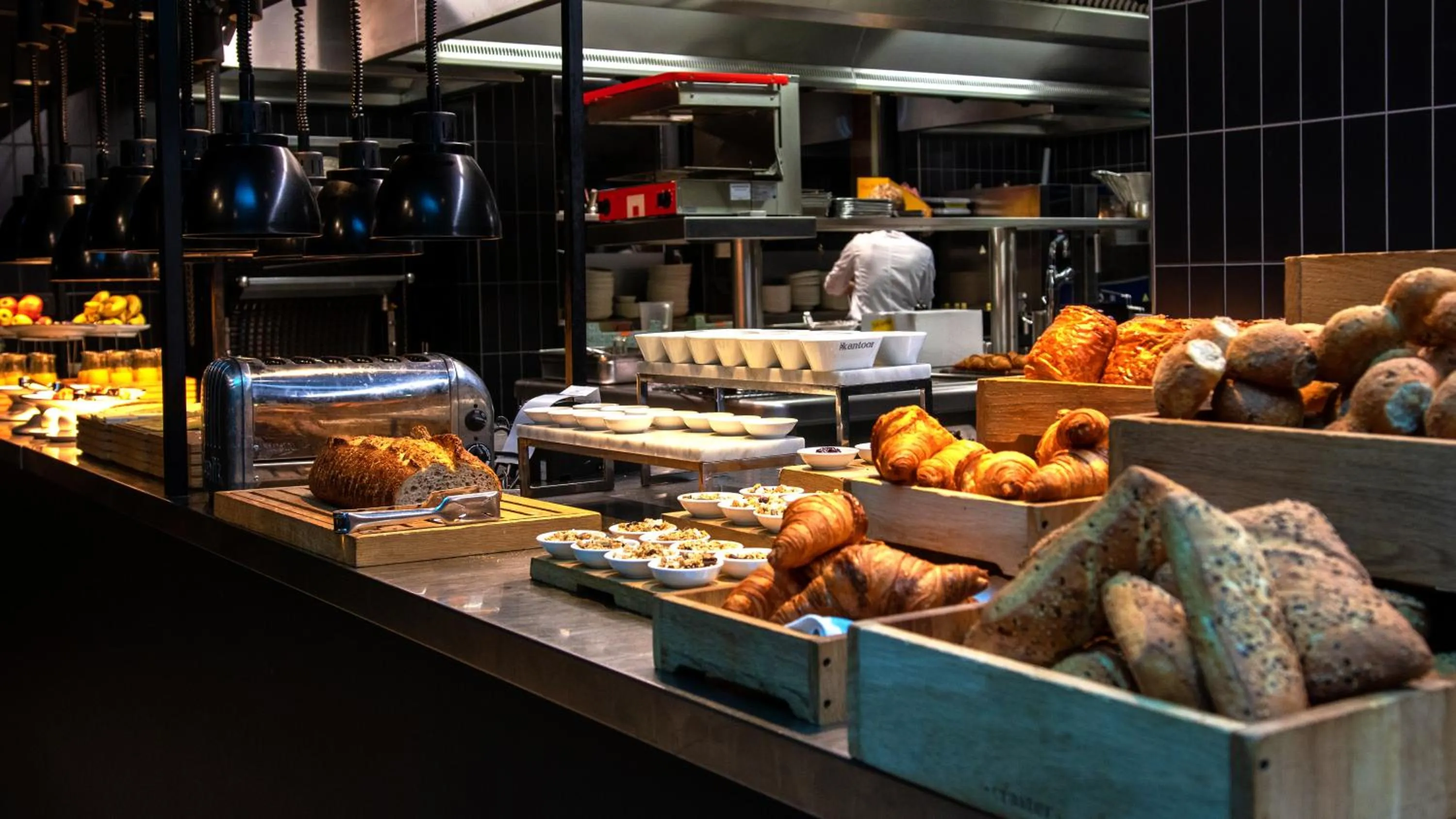 Food in Conscious Hotel Westerpark