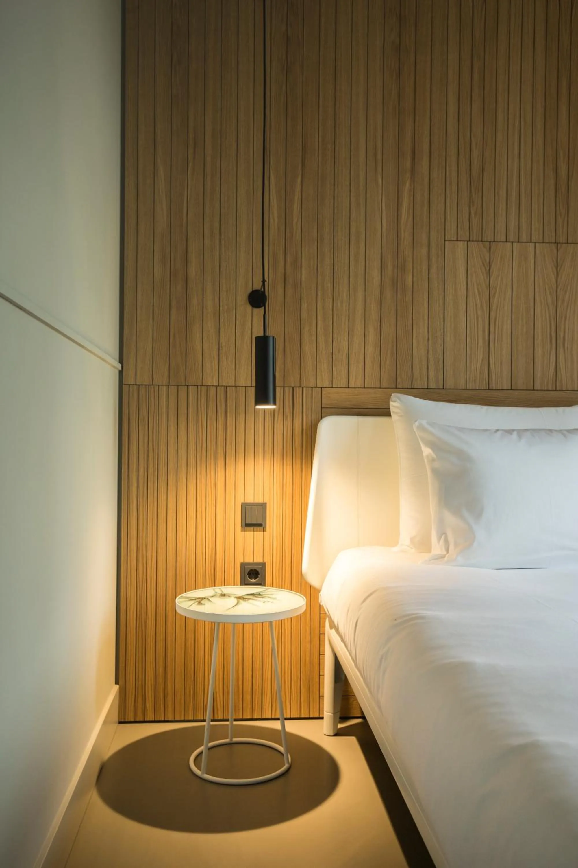 Bed in Conscious Hotel Westerpark