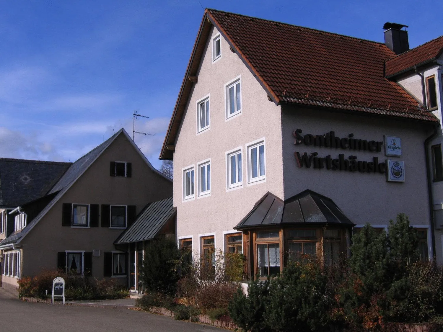 Facade/entrance in Sontheimer Wirtshäusle