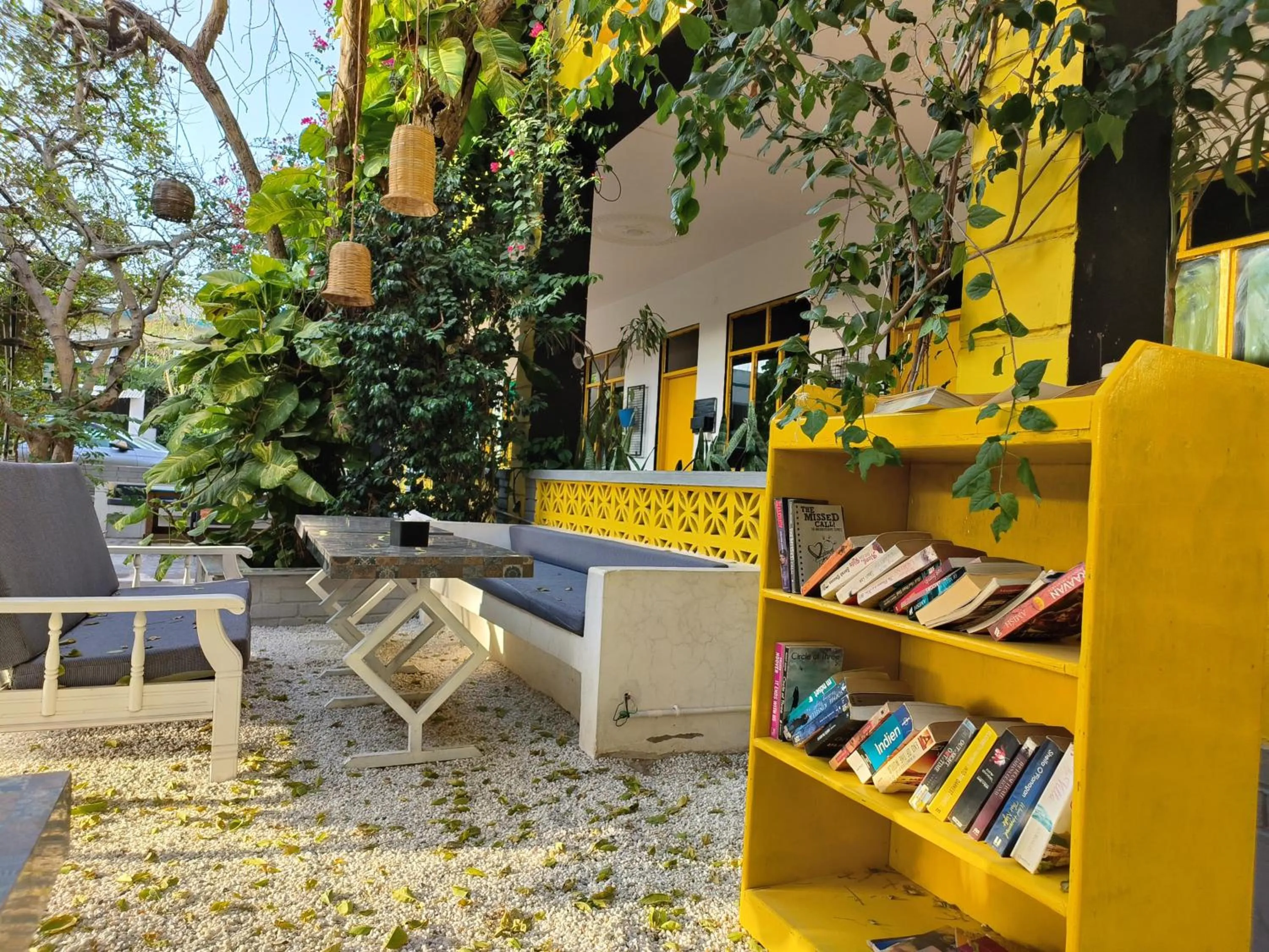 Library in Elephant Pushkar