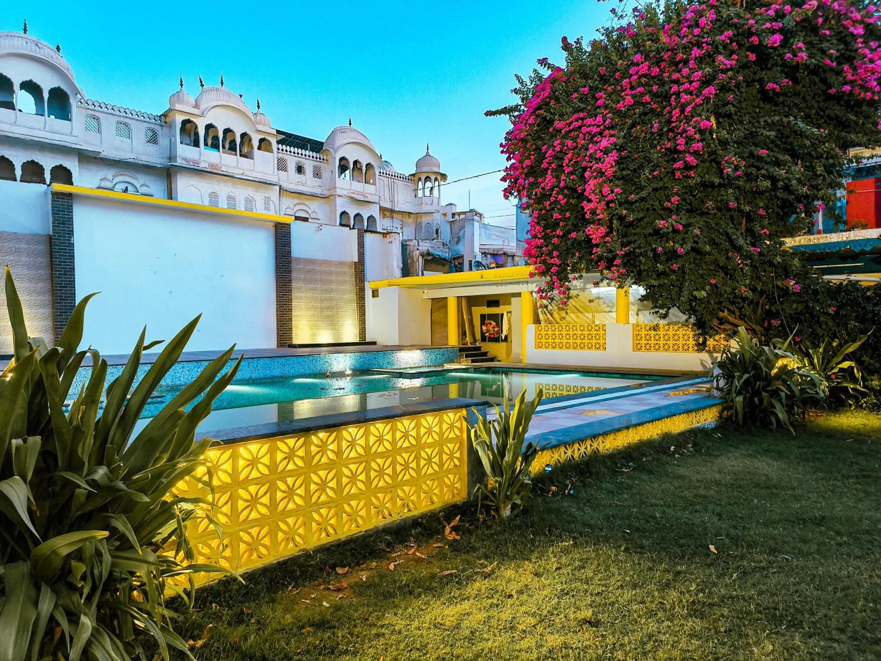 Pool view in Elephant Pushkar