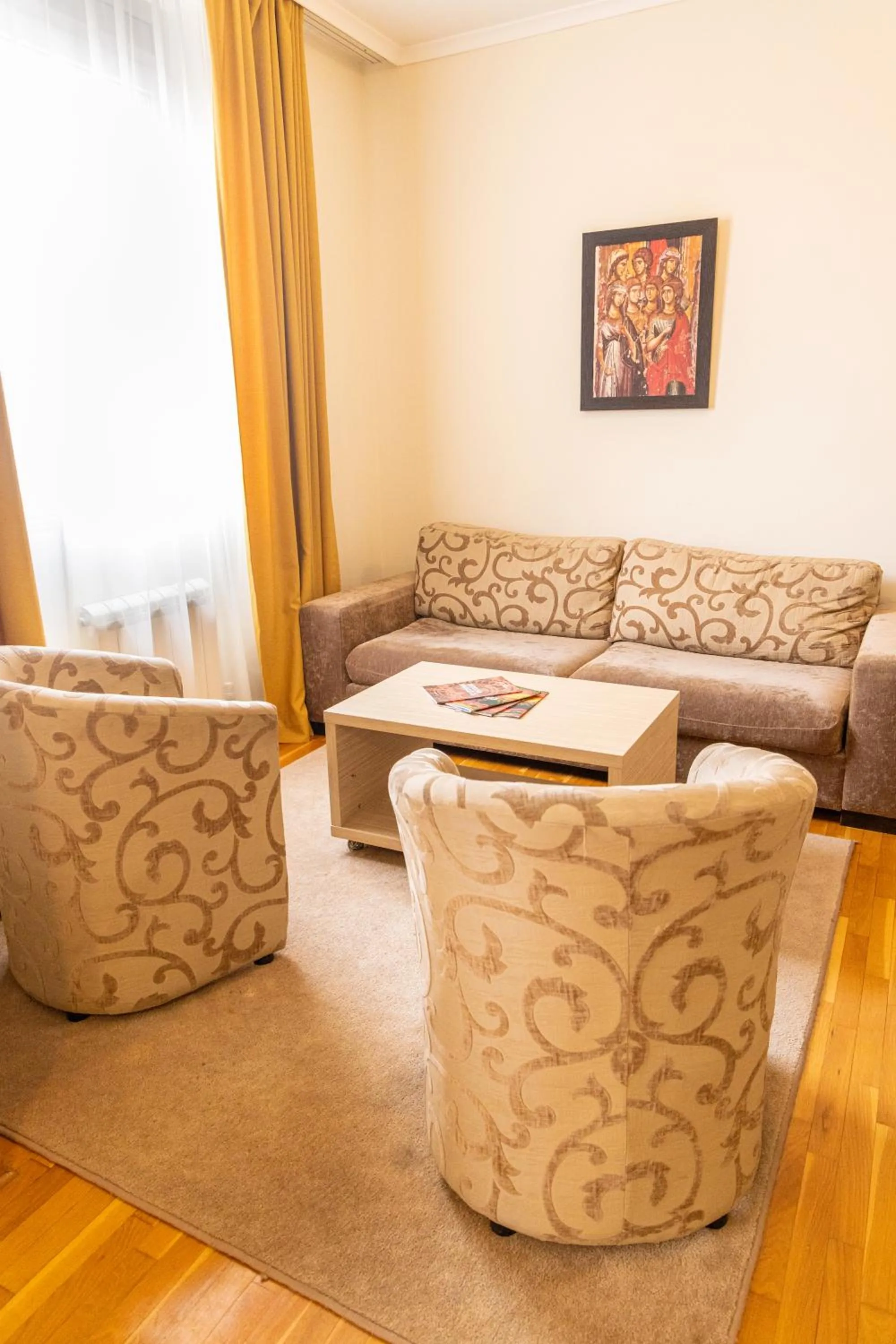 Living room in Garni Hotel Nevski