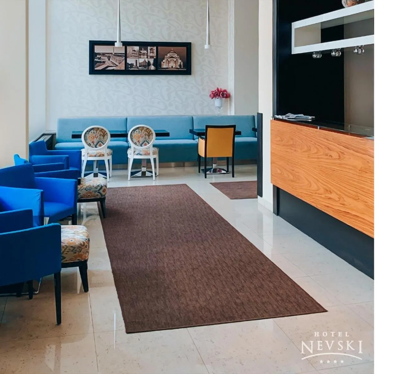 Lobby or reception in Garni Hotel Nevski