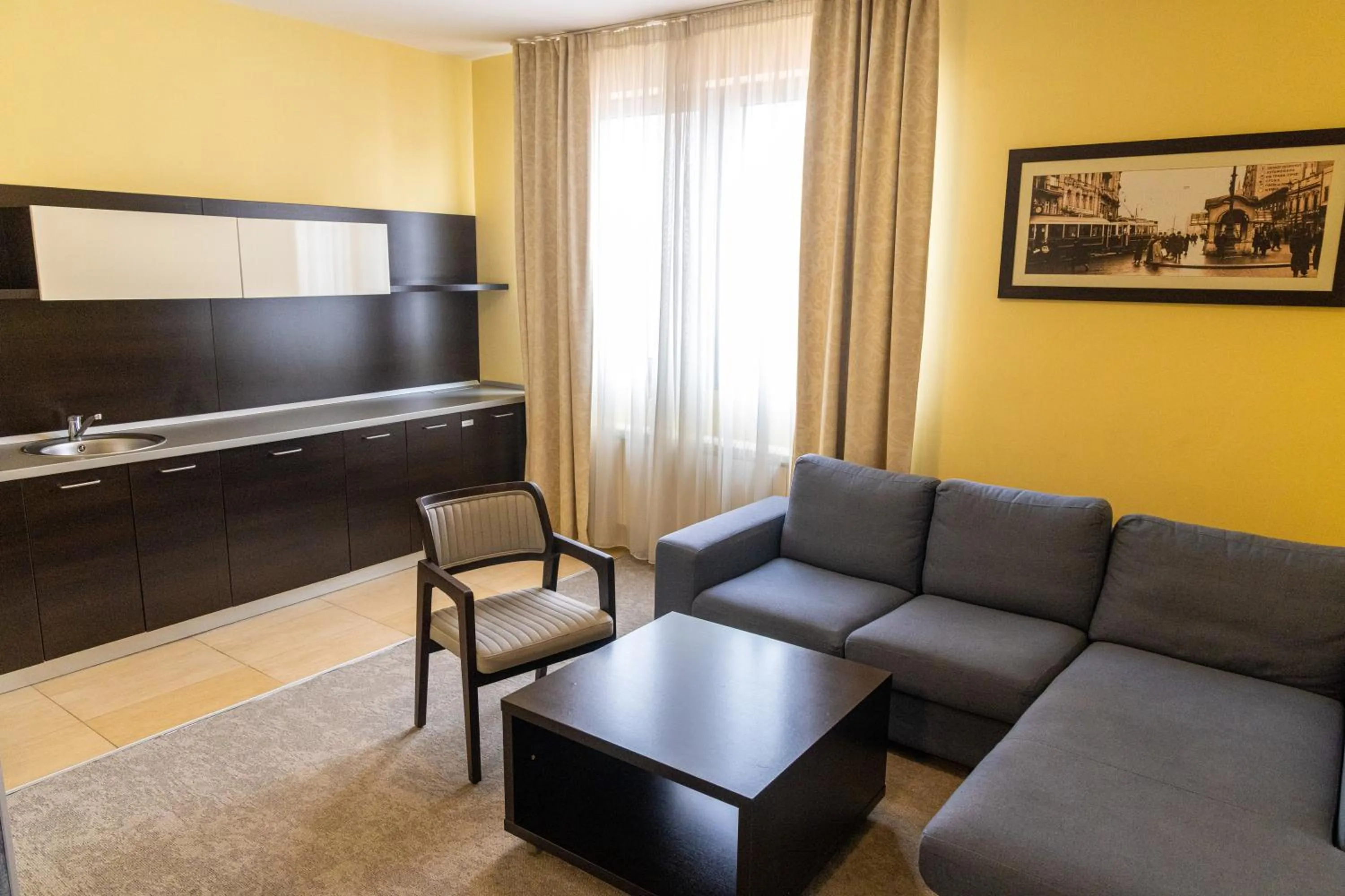 Living room in Garni Hotel Nevski