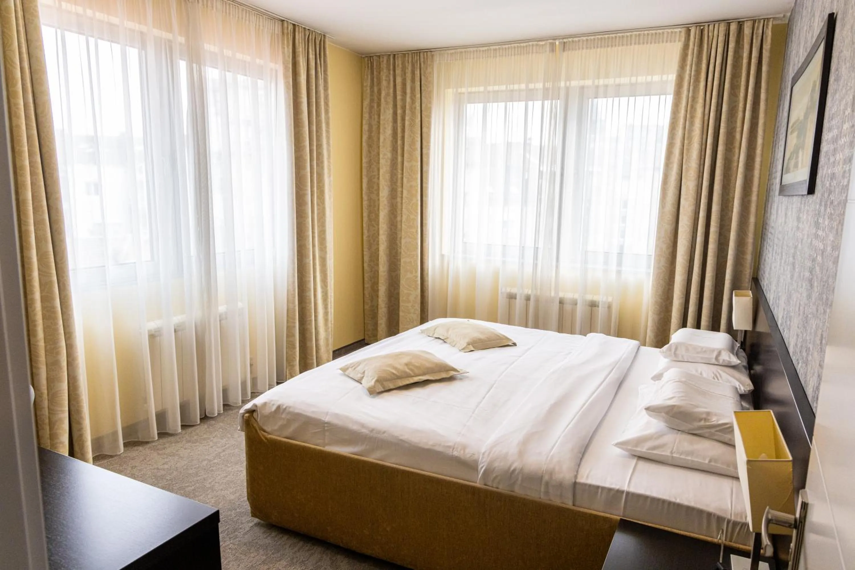 Bed in Garni Hotel Nevski