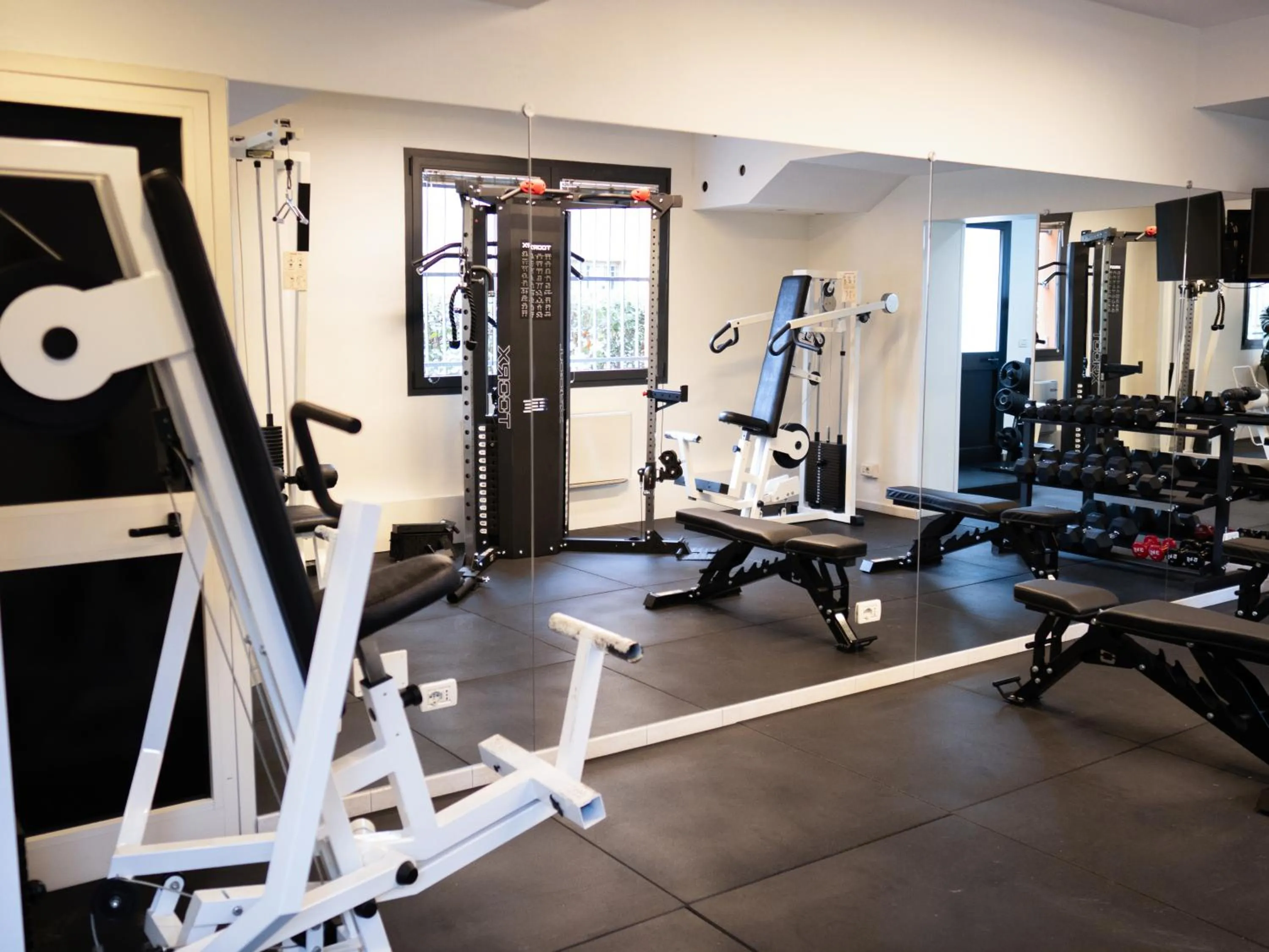 Fitness centre/facilities in Hotel Guerro