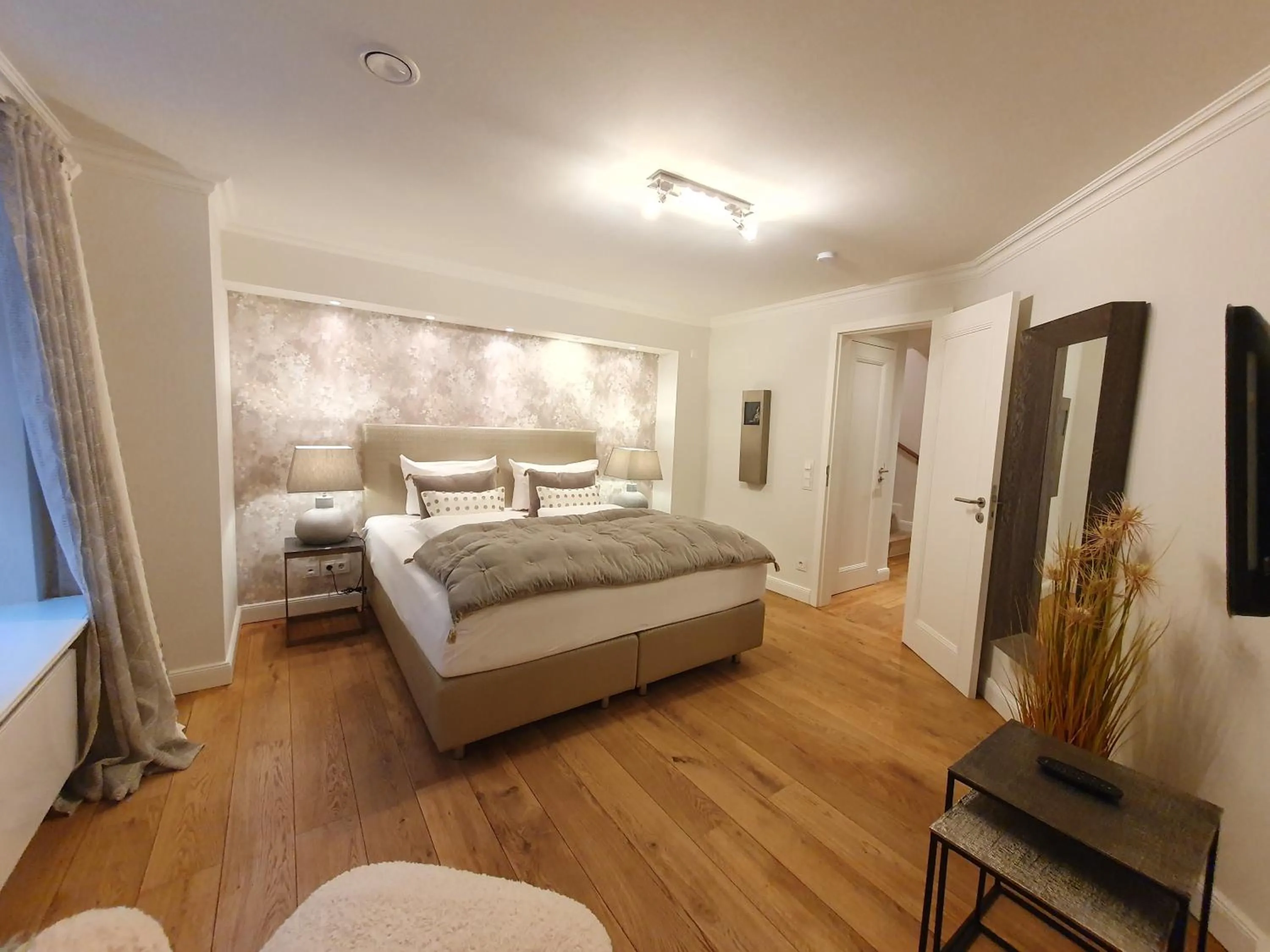 Bedroom, Bed in Hotel Duene