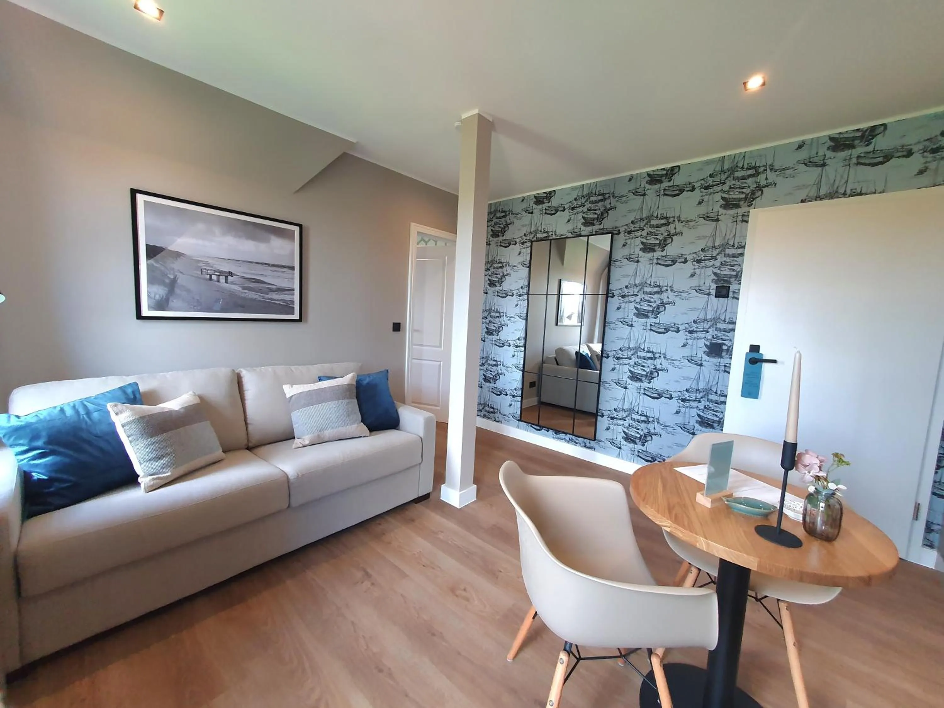 Living room in Hotel Duene