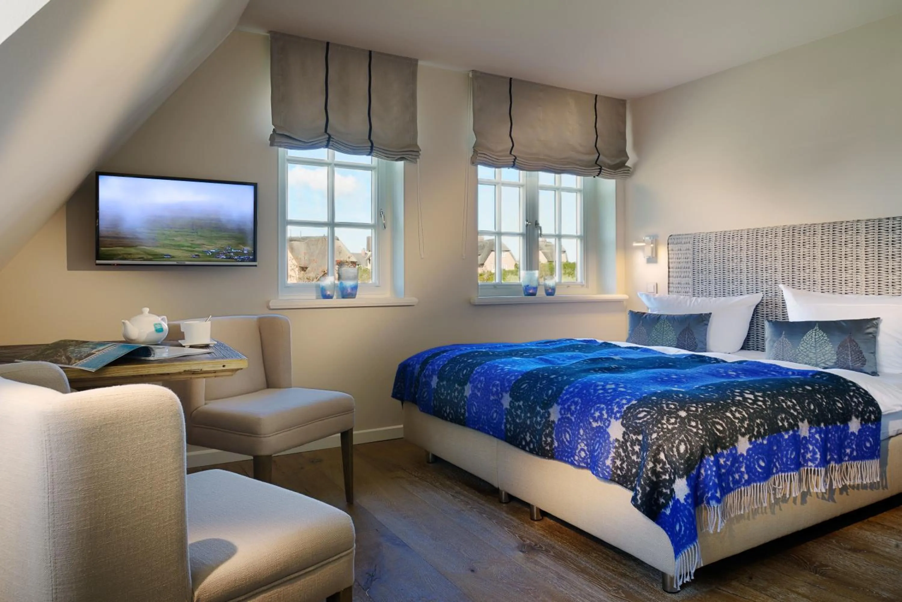 Bedroom, Bed in Hotel Duene