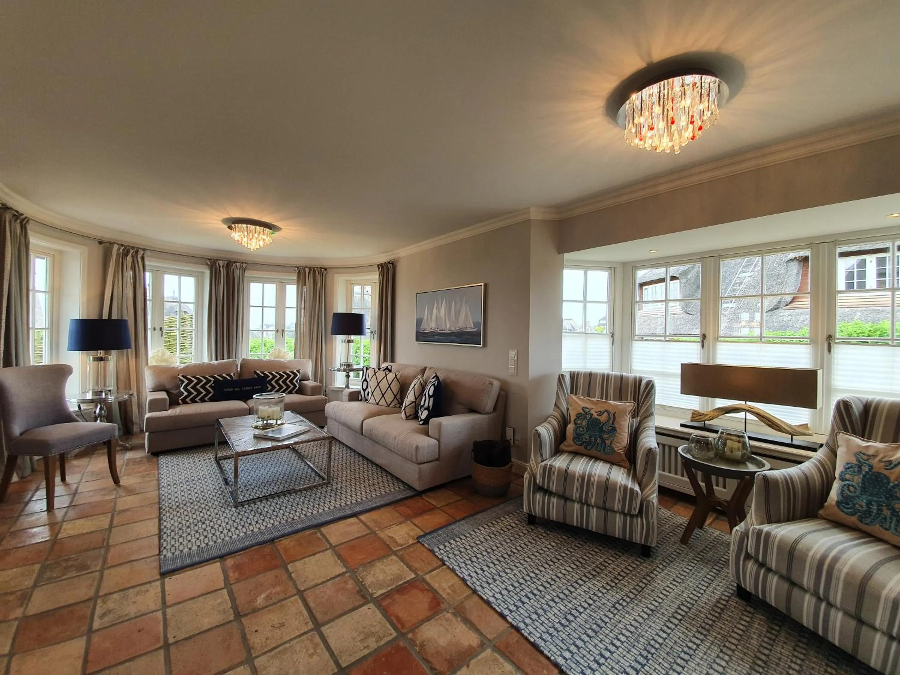 Living room in Hotel Duene