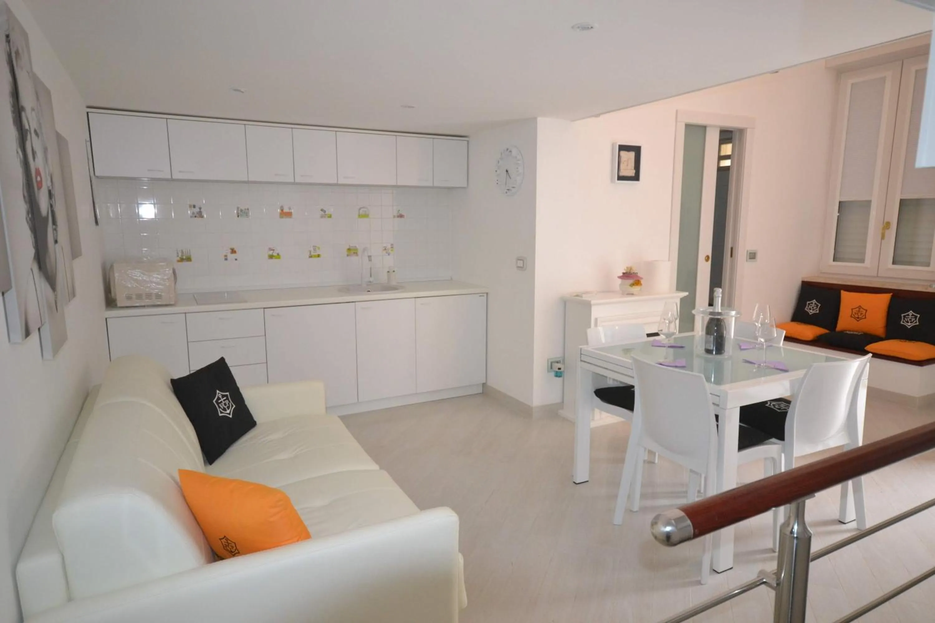 Dining area in Golden Bay