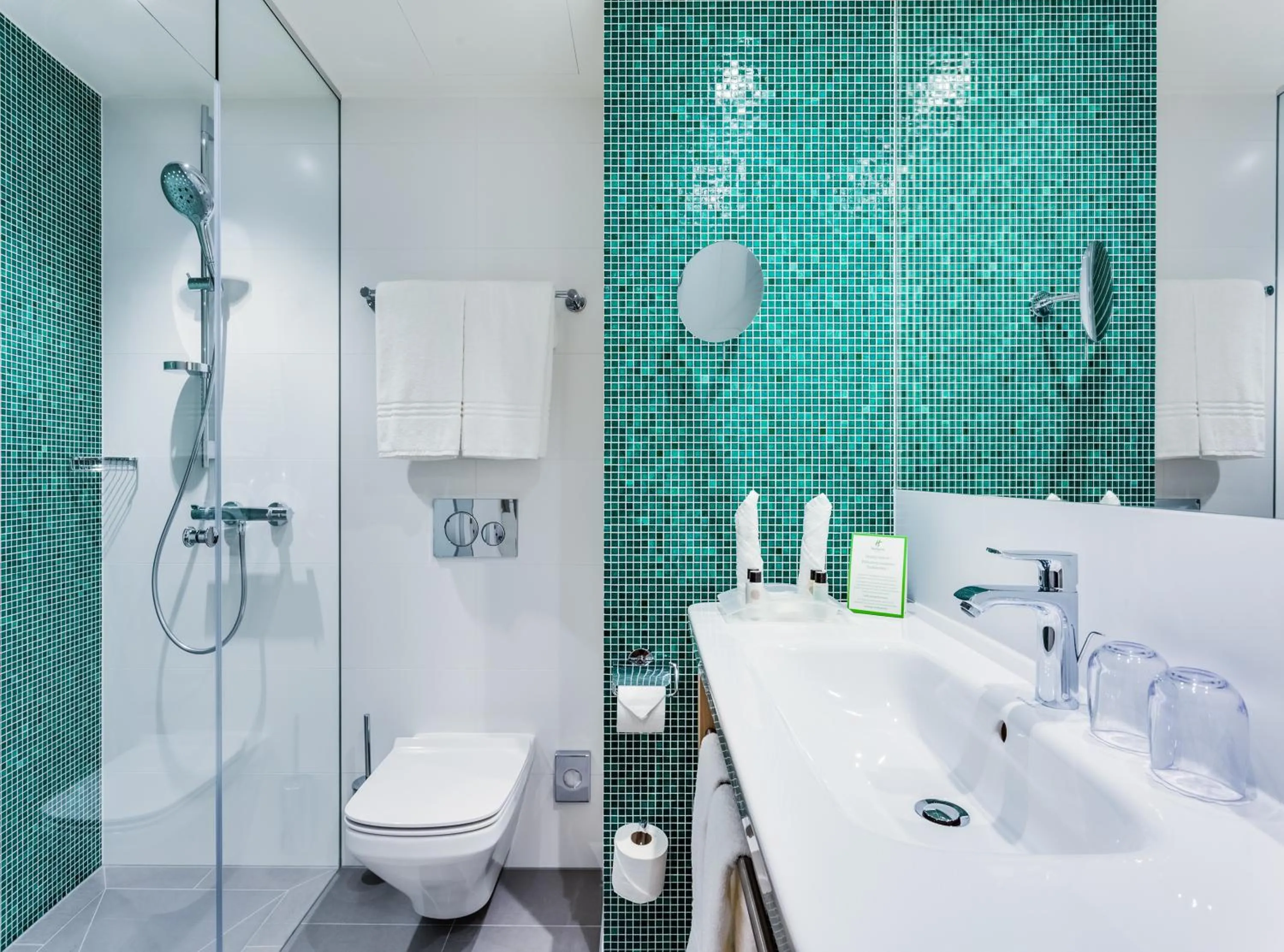 Shower in Holiday Inn - Warsaw City Centre by IHG