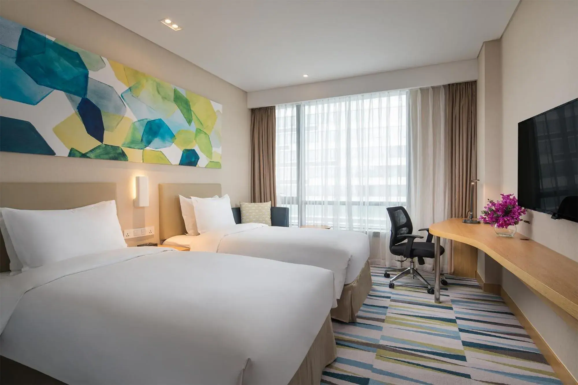 Standard Room with Two Single Beds in Holiday Inn Express Suzhou Taihu Lake by IHG Standard Room with Two Single Beds in Holiday Inn Express Suzhou Taihu Lake by IHG