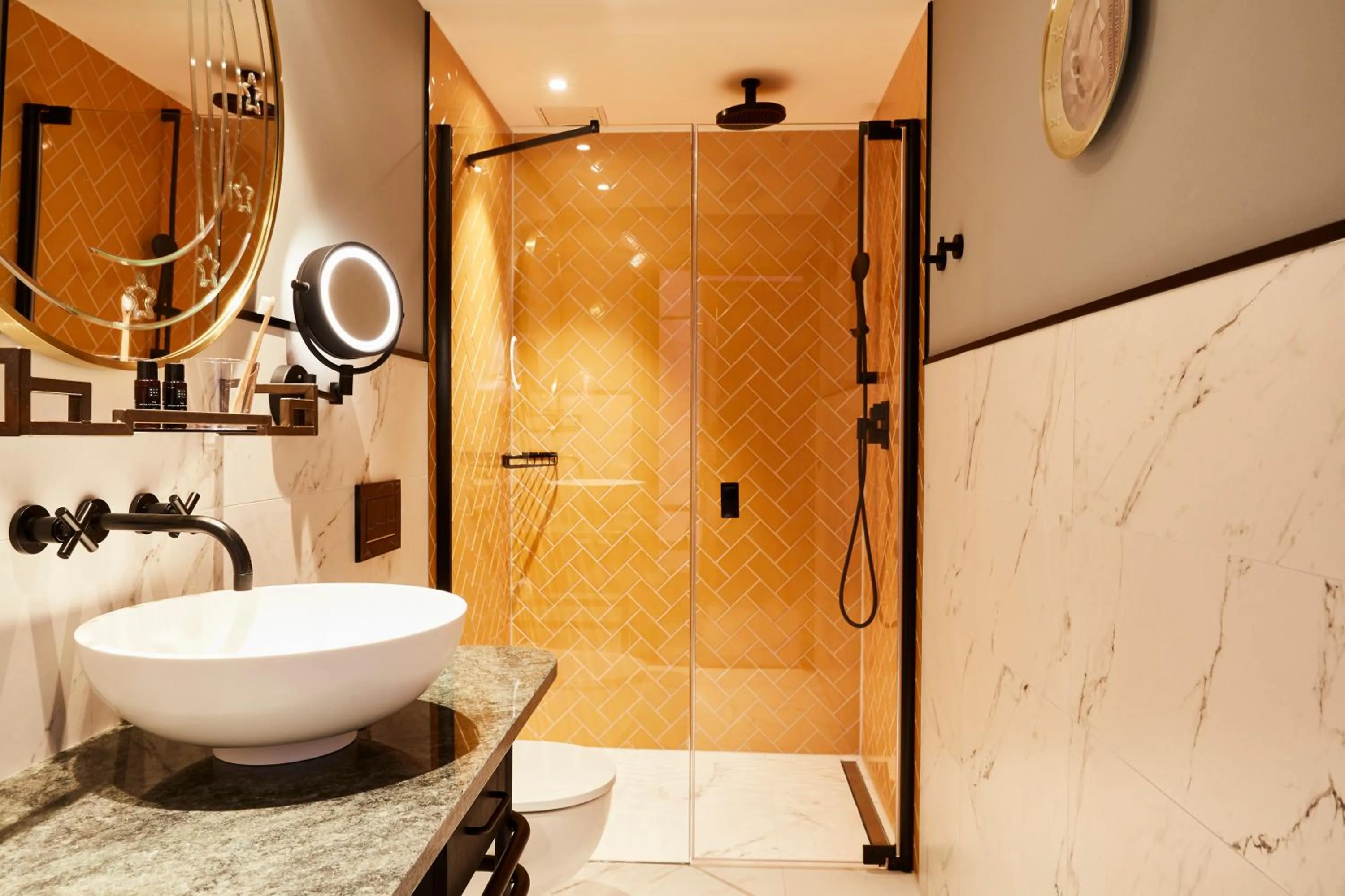 Shower in Hotel Indigo The Hague - Palace Noordeinde by IHG