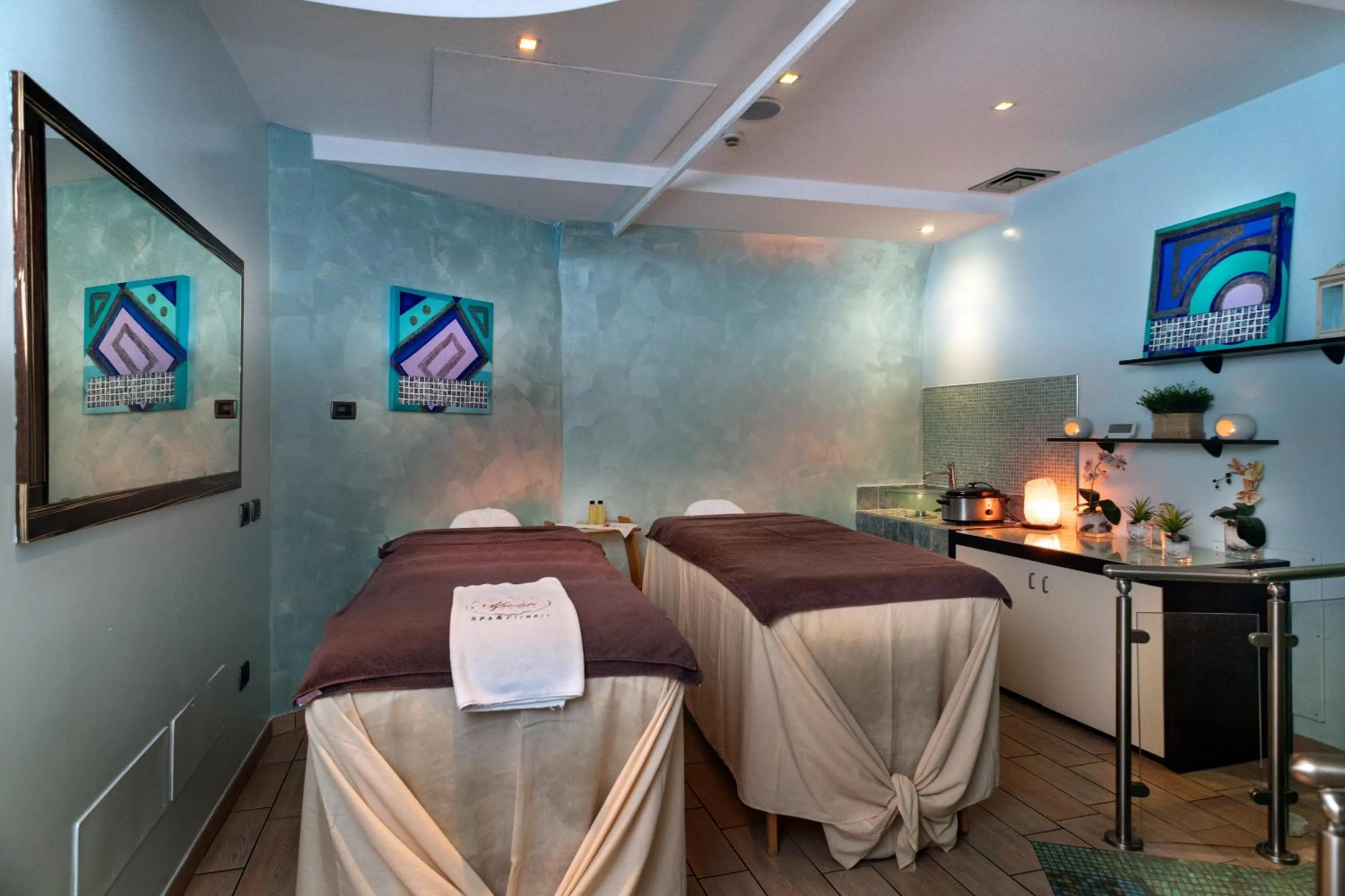 Bed in Hotel La Cartiera