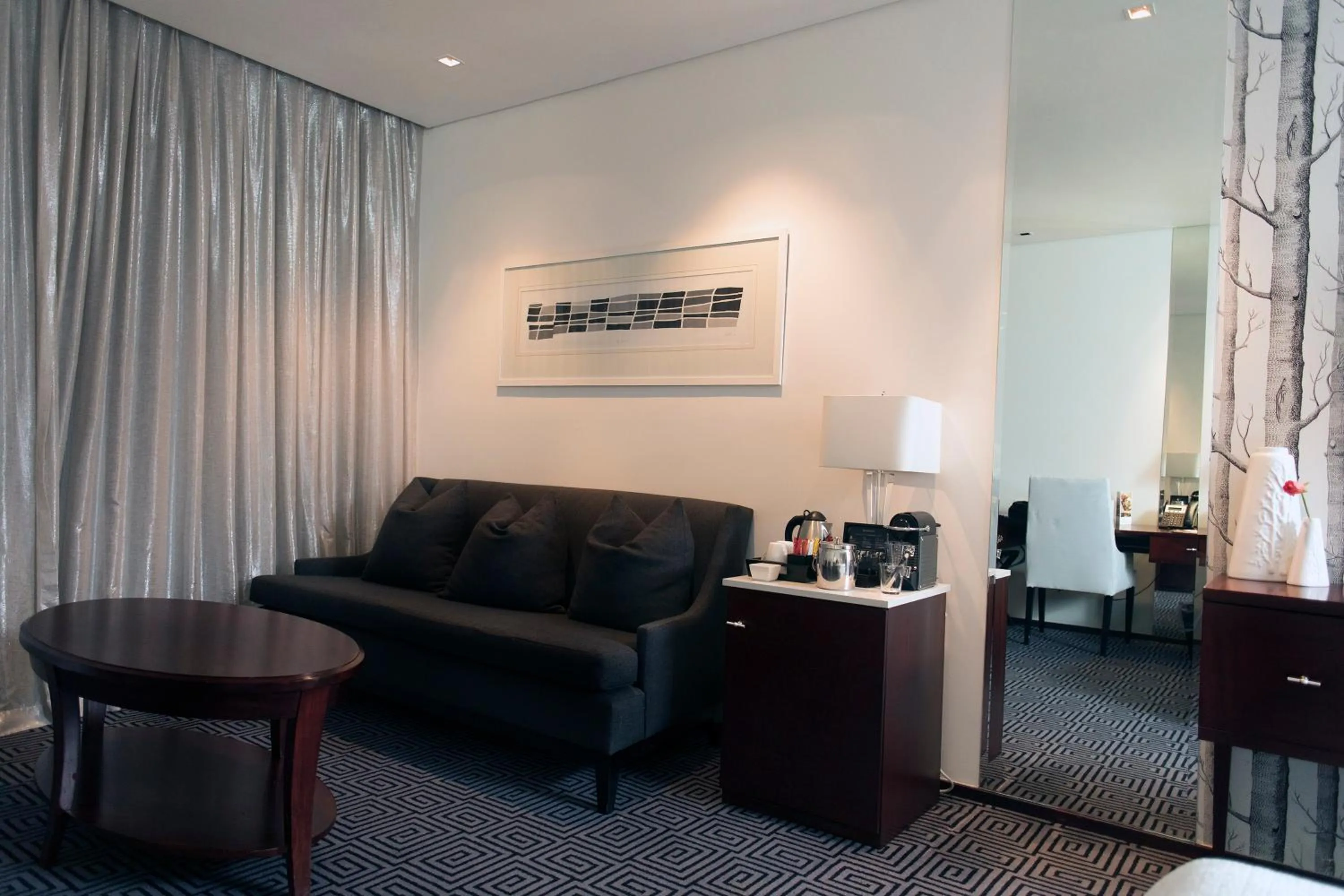 Seating area in DAVINCI Hotel on Nelson Mandela Square