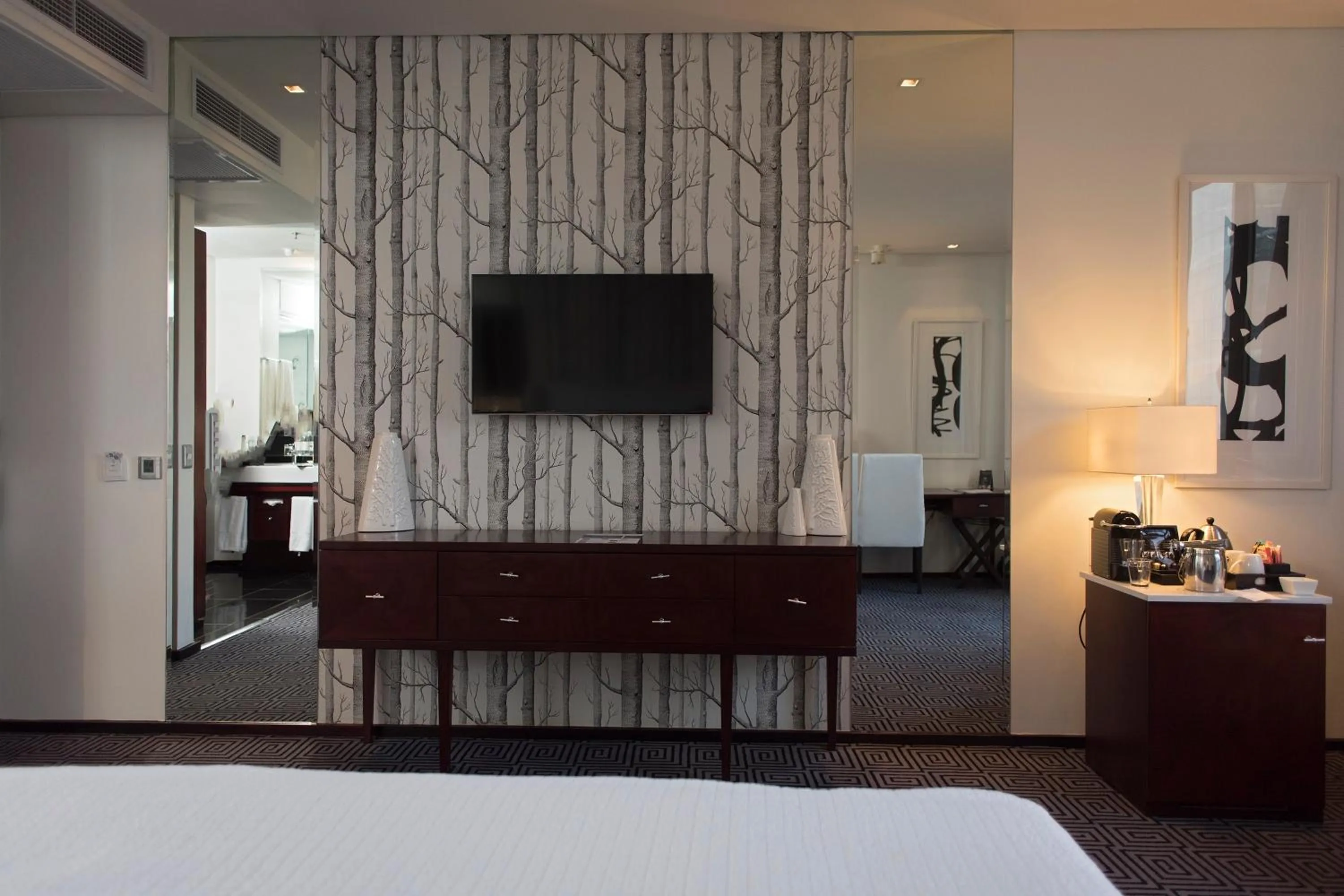 TV and multimedia, Bed in DAVINCI Hotel on Nelson Mandela Square