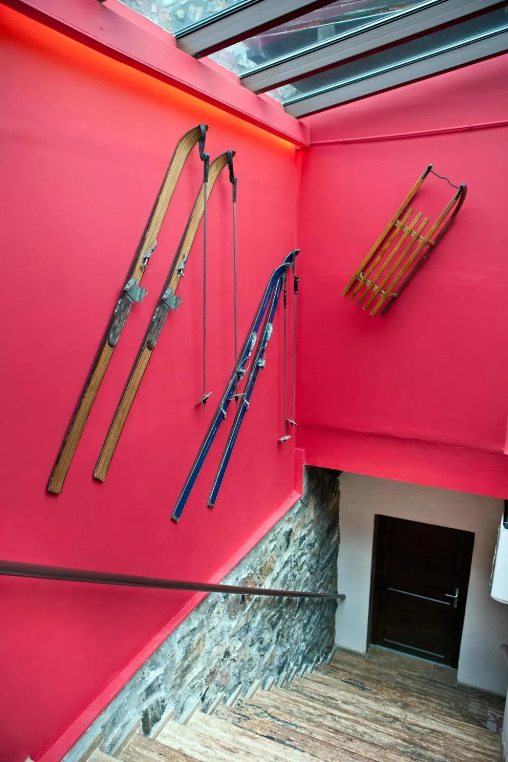 Decorative detail in Chalet Lithos