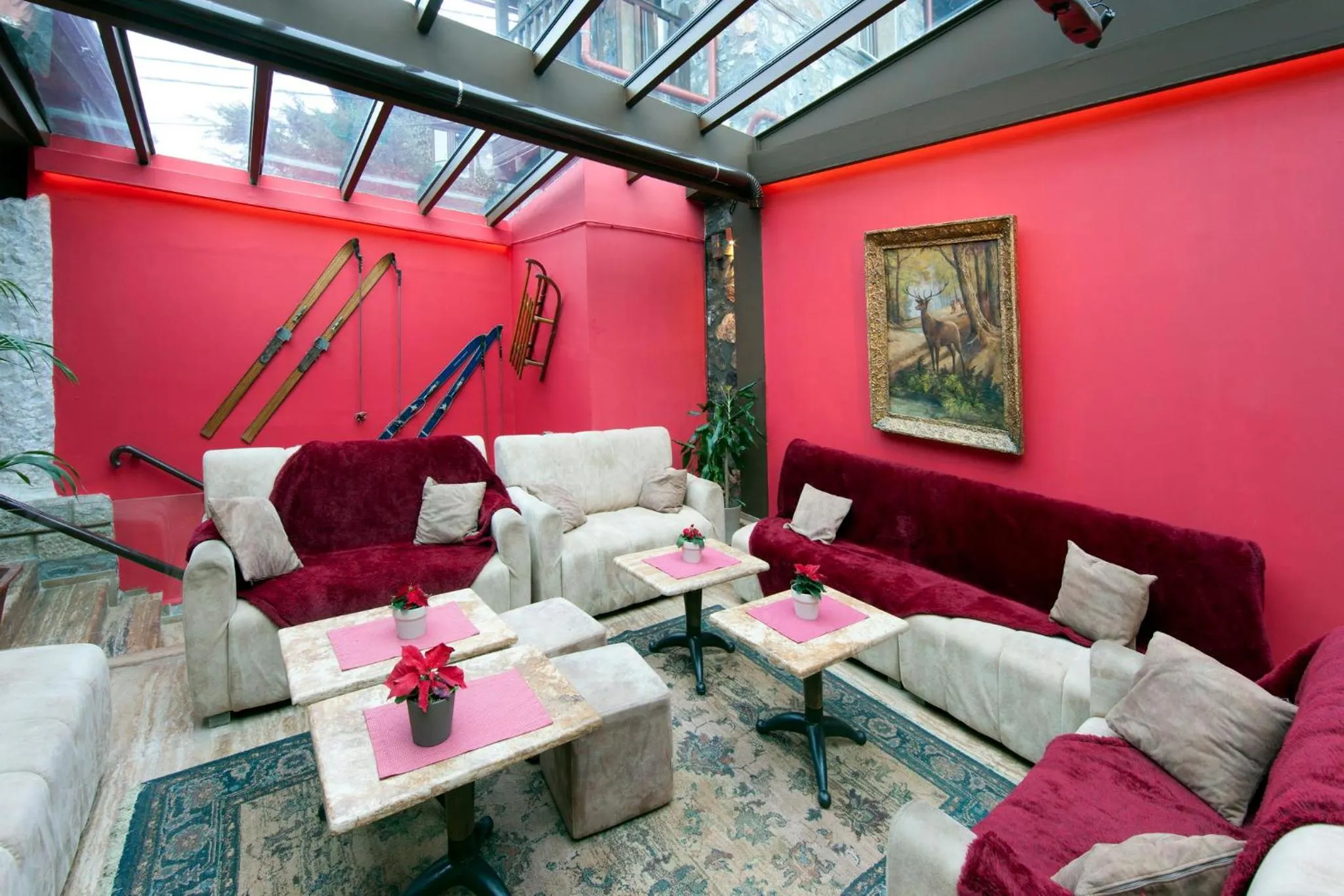 Lounge or bar in Chalet Lithos