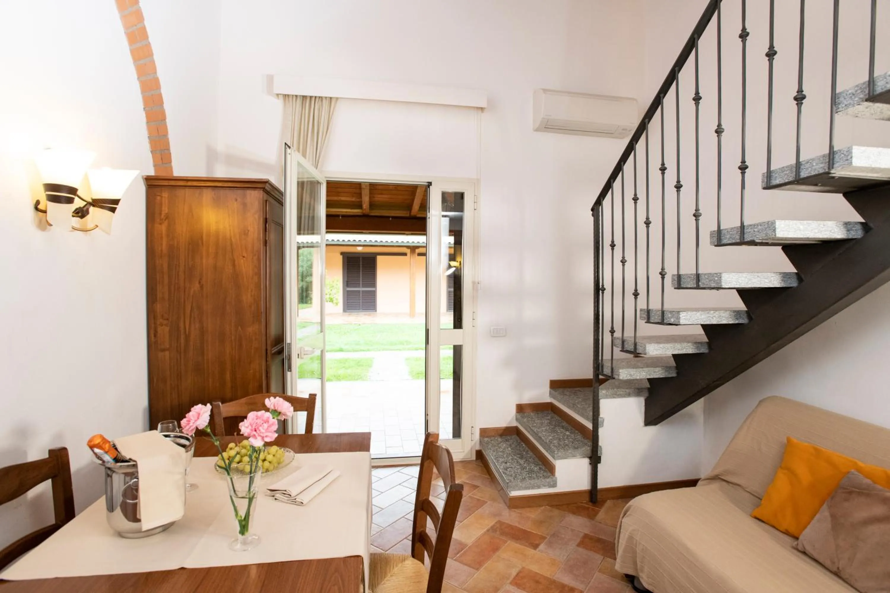 Seating area in Borgo San Antonio & Borgo San Giuseppe by La Principina