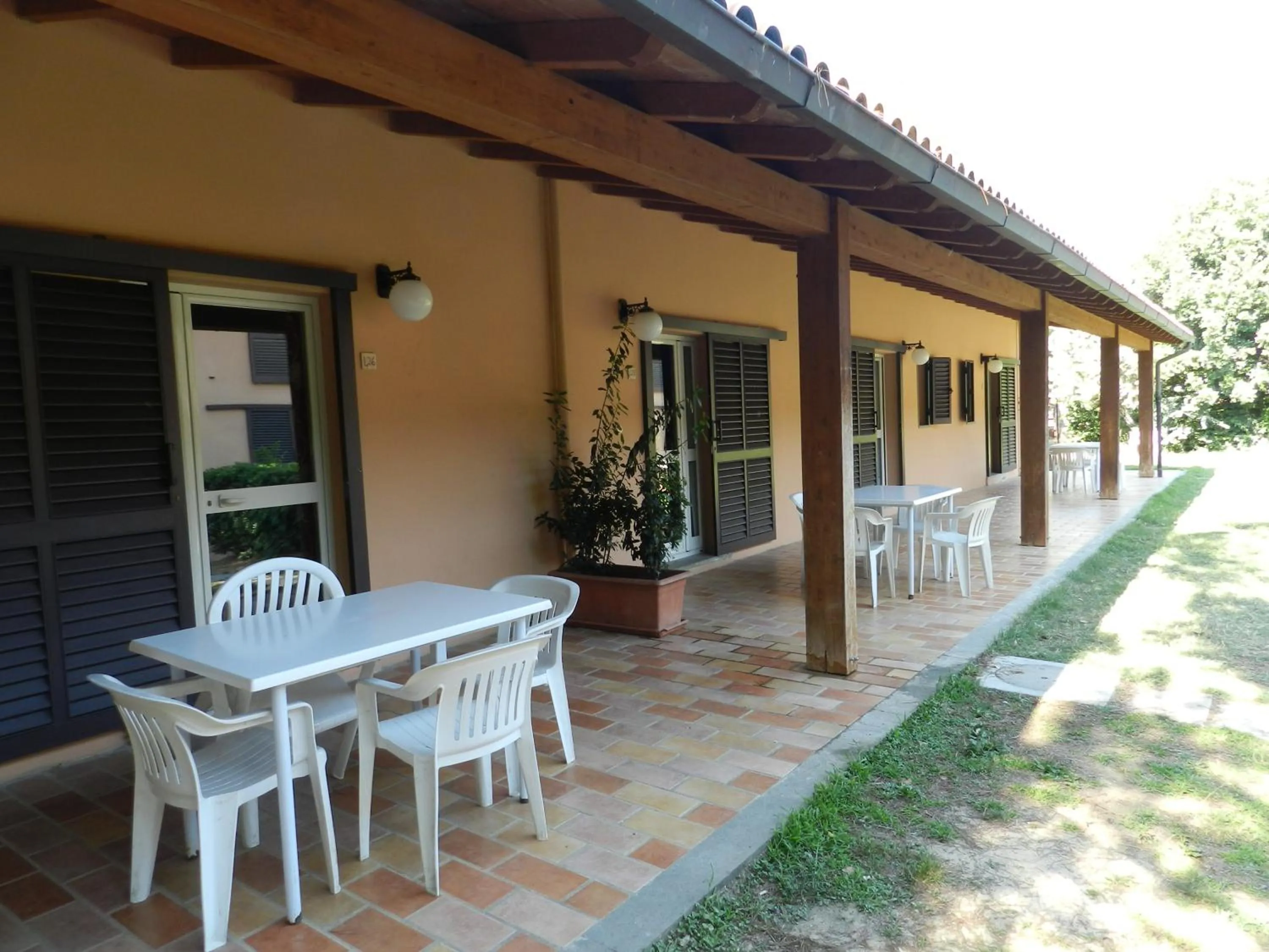 Garden view in Borgo San Antonio & Borgo San Giuseppe by La Principina