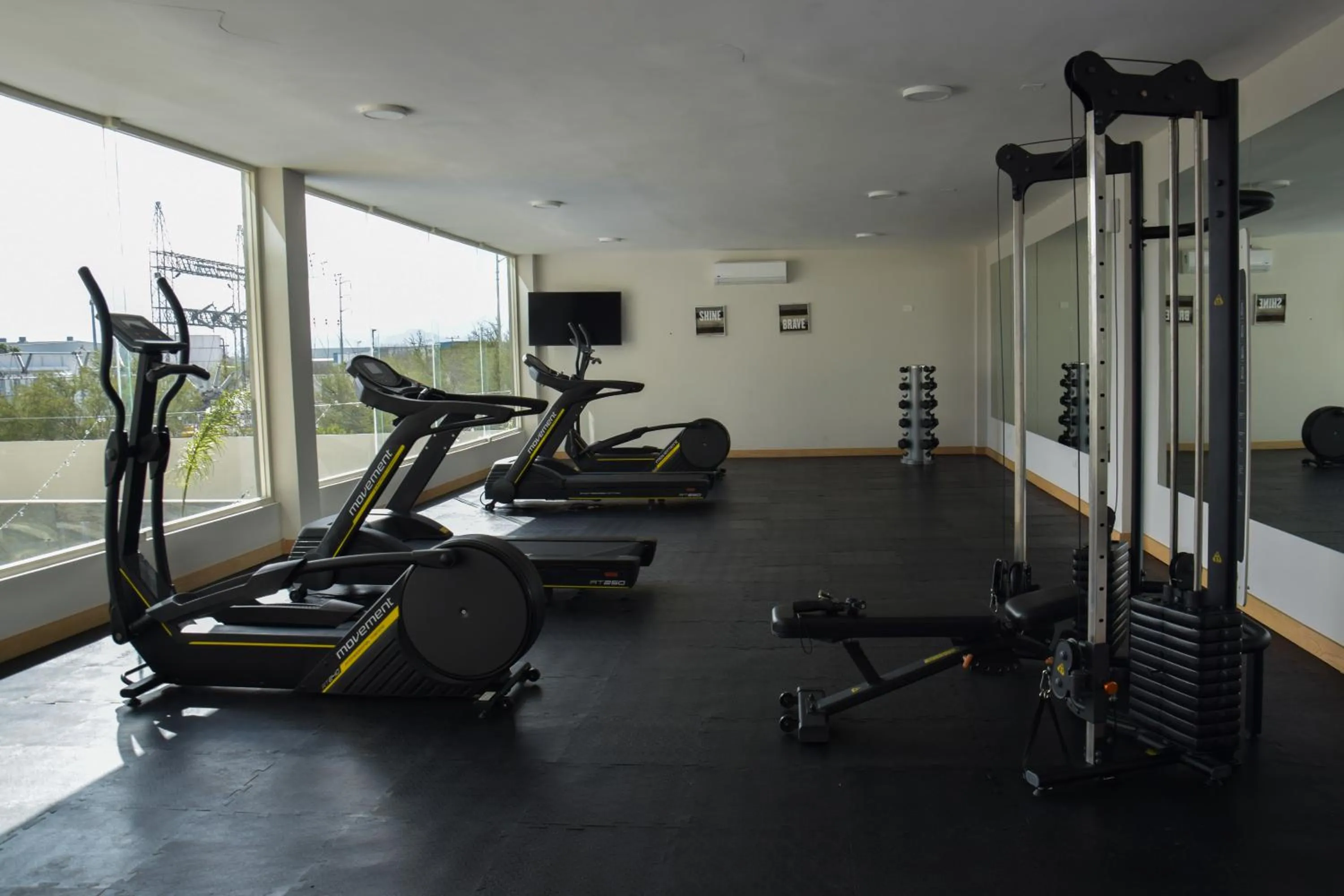 Fitness centre/facilities in CHN Hotel Monterrey Aeropuerto, Trademark by Wyndham