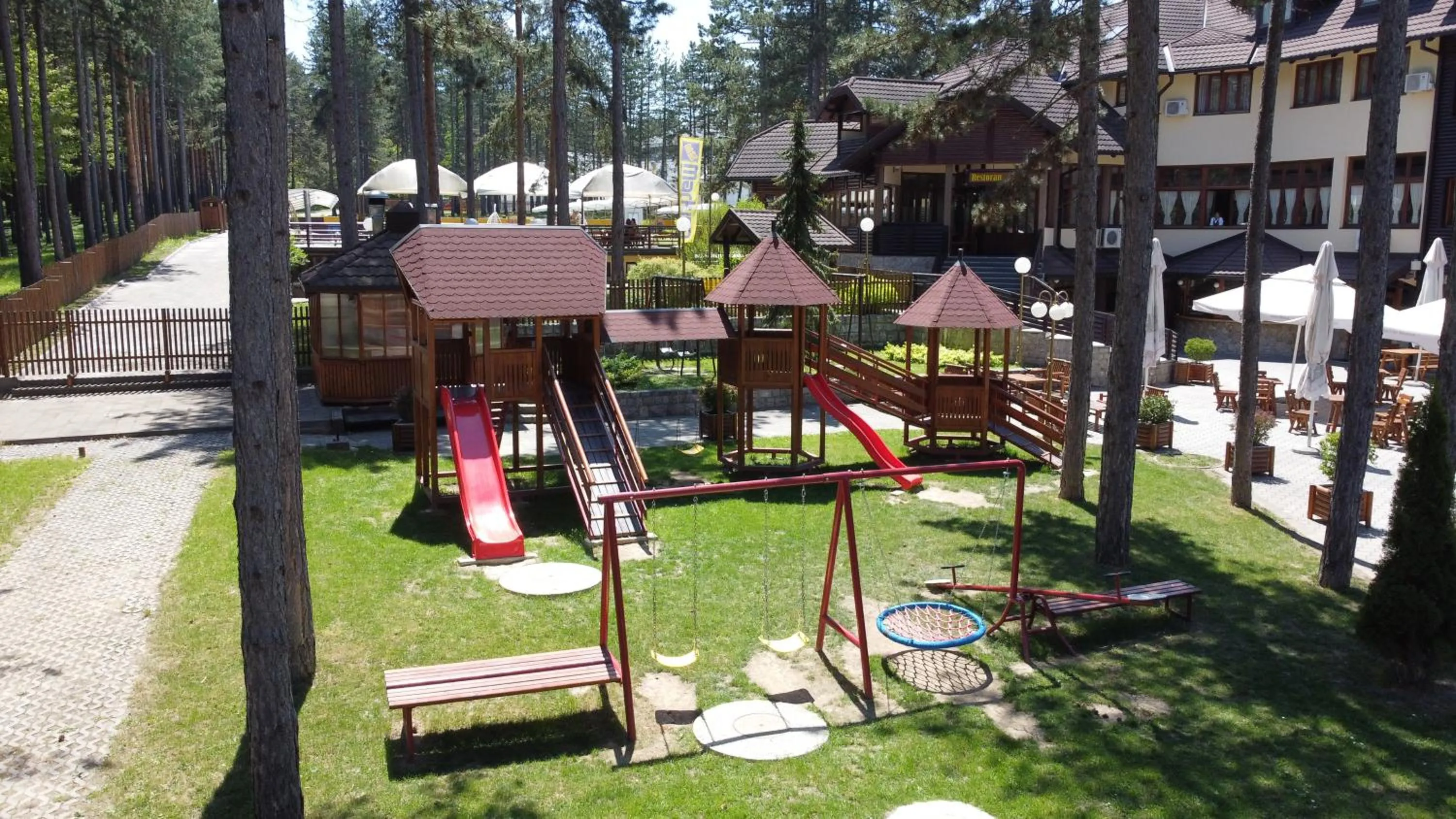 Garden view in Hotel Zlatiborska Noc