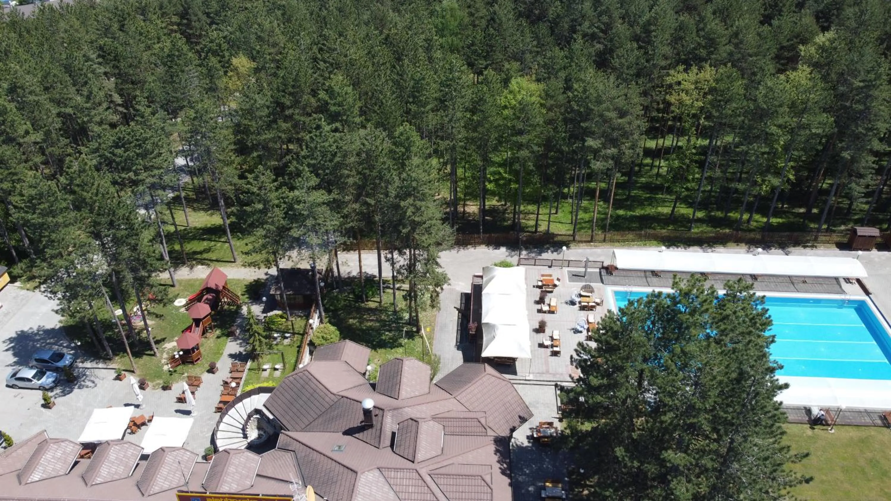 Bird's eye view in Hotel Zlatiborska Noc