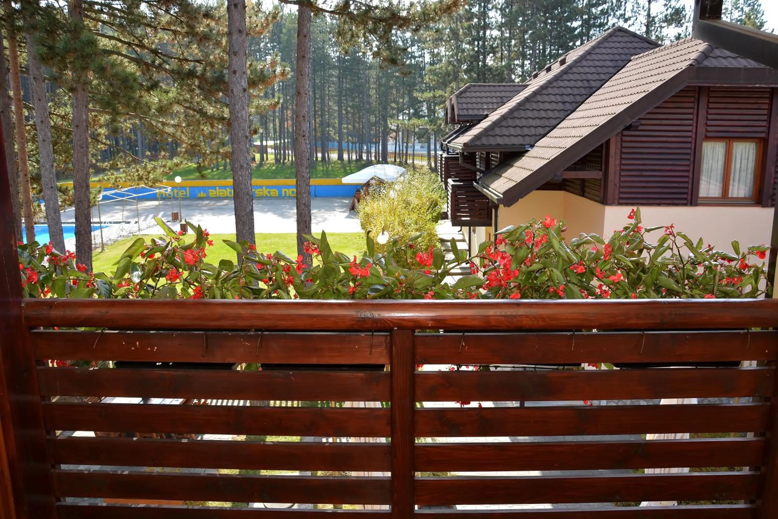 Pool view in Hotel Zlatiborska Noc