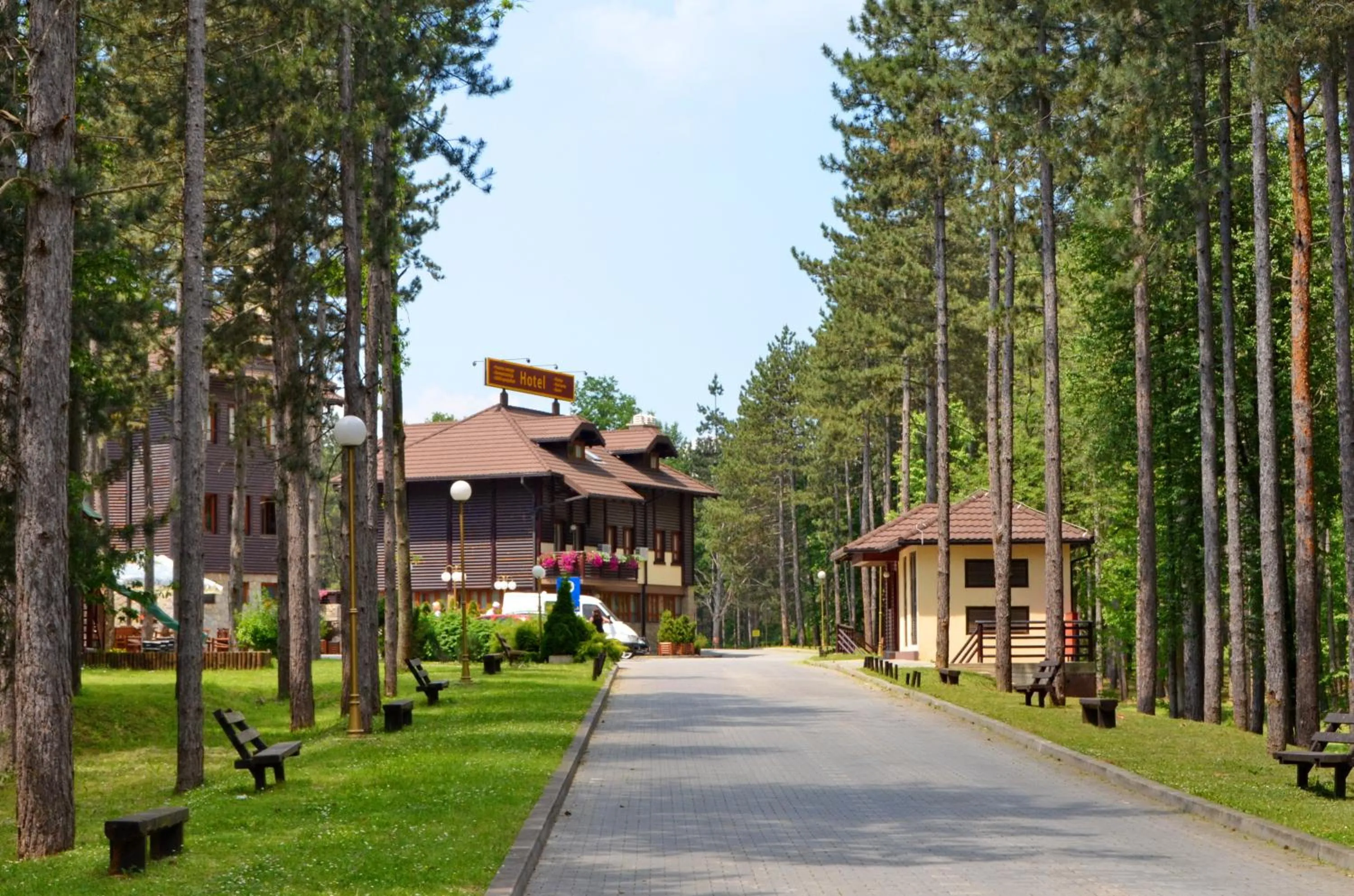 Garden in Hotel Zlatiborska Noc