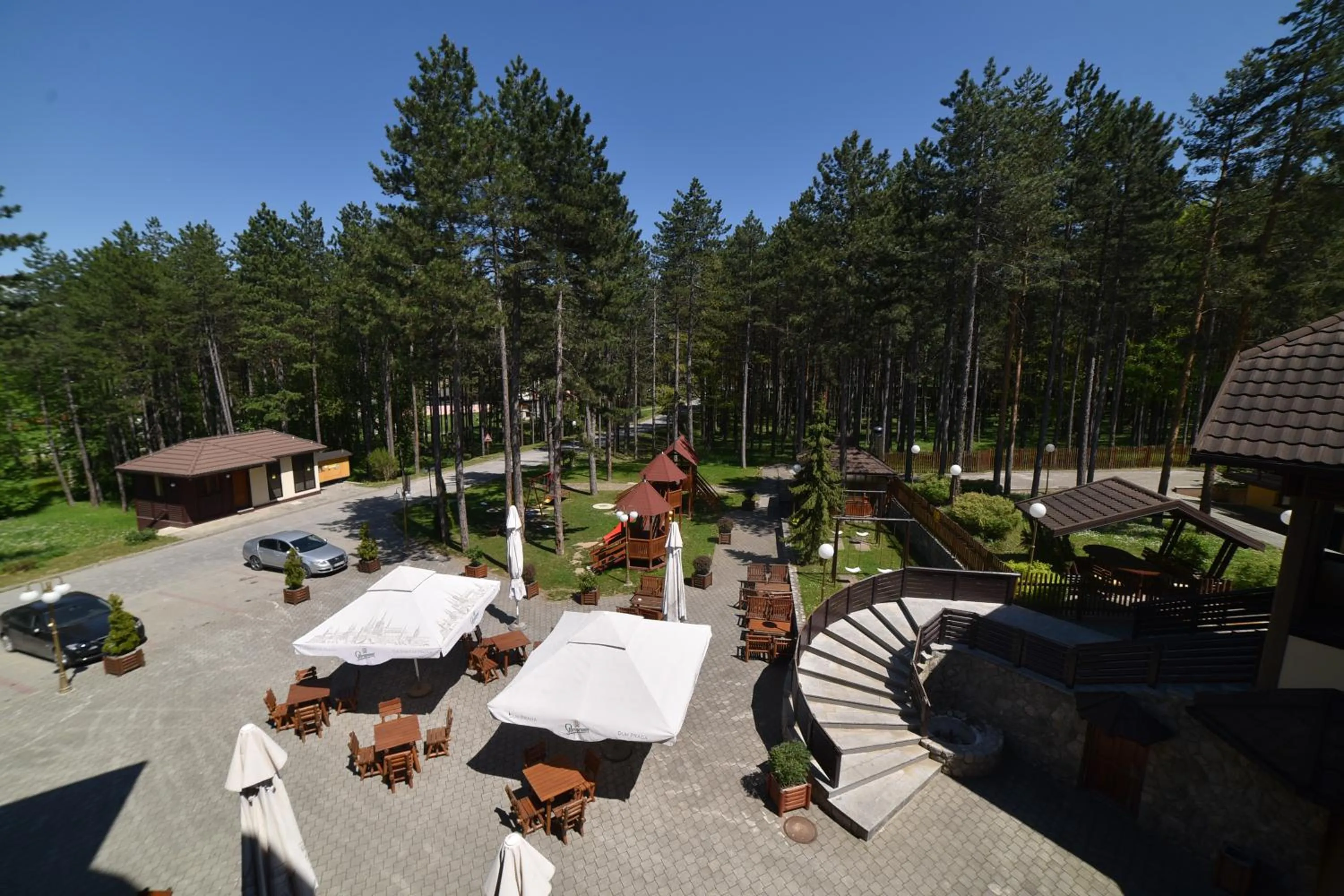 Garden in Hotel Zlatiborska Noc
