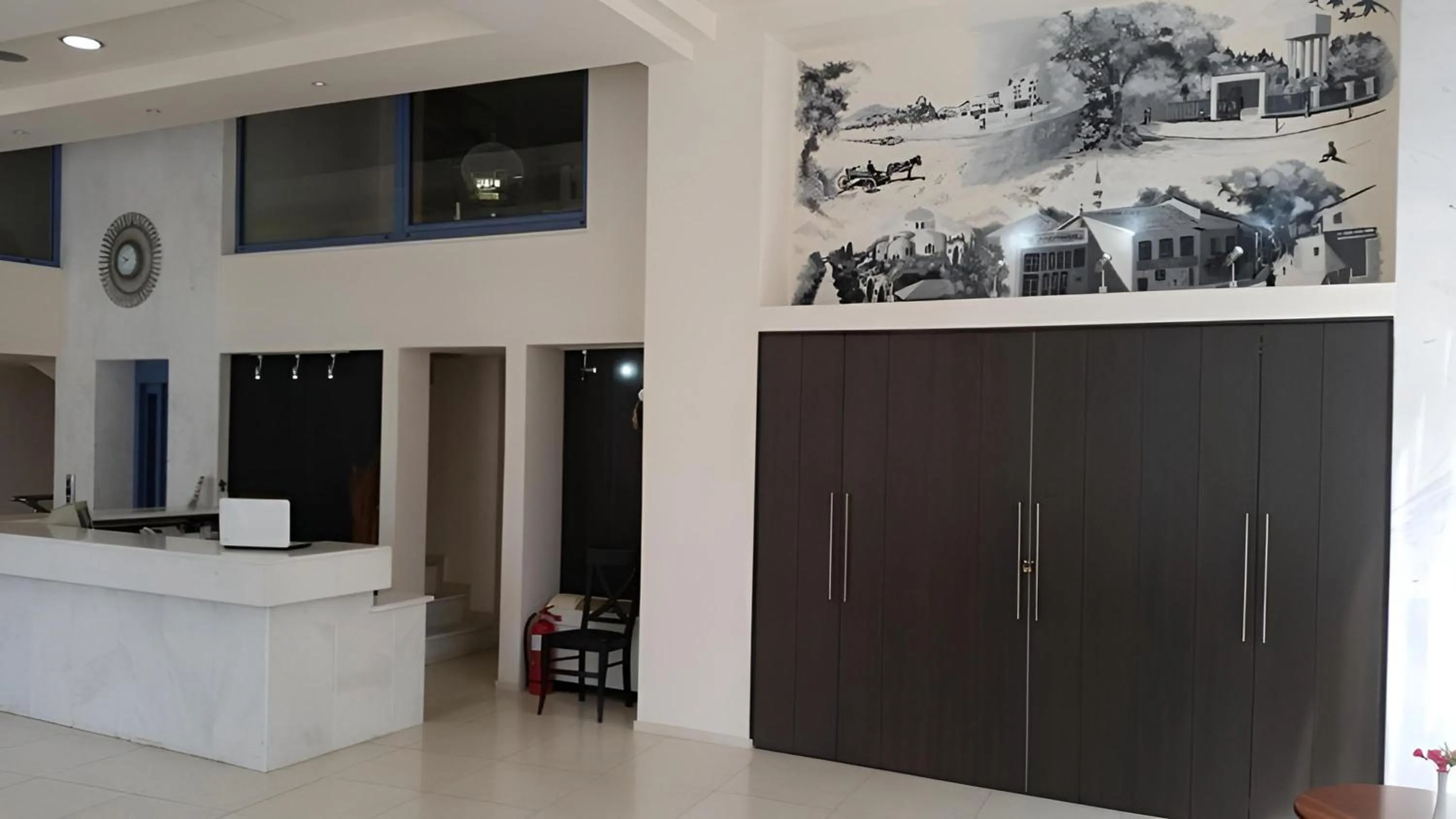 Lobby or reception in Kyridis Hotel