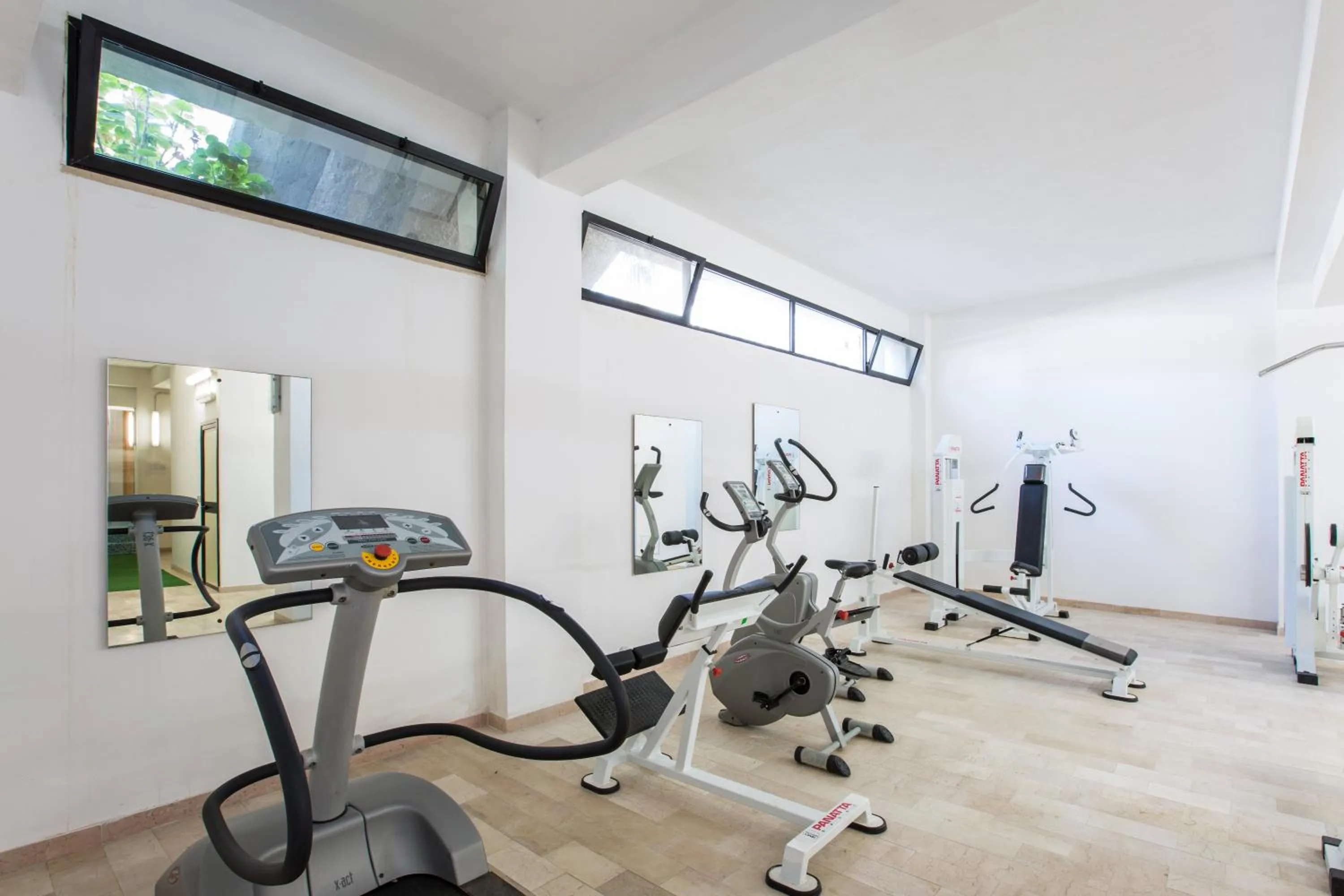 Fitness centre/facilities in Hotel Mediterraneo