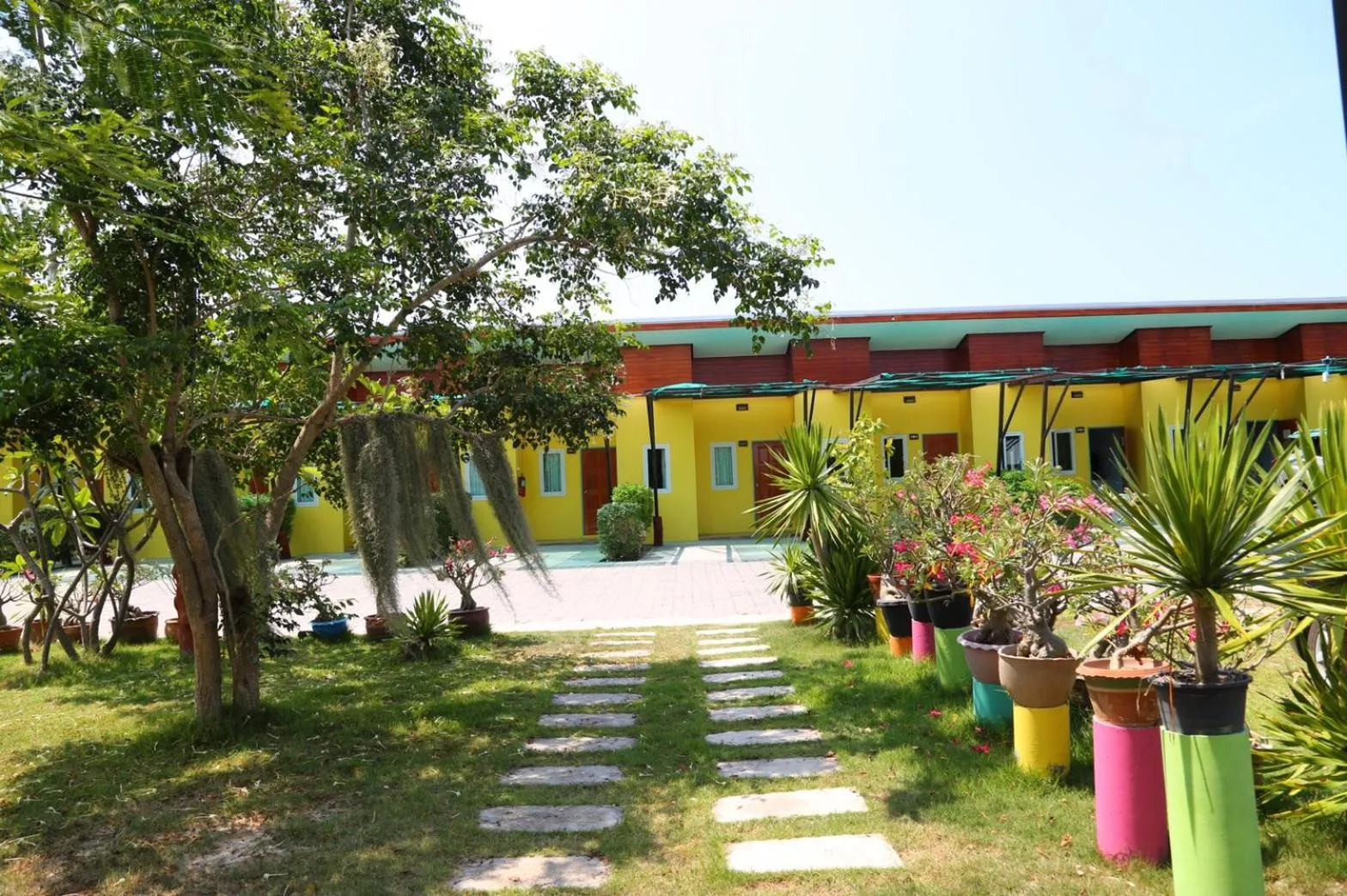 Garden in The Moonlight Resort