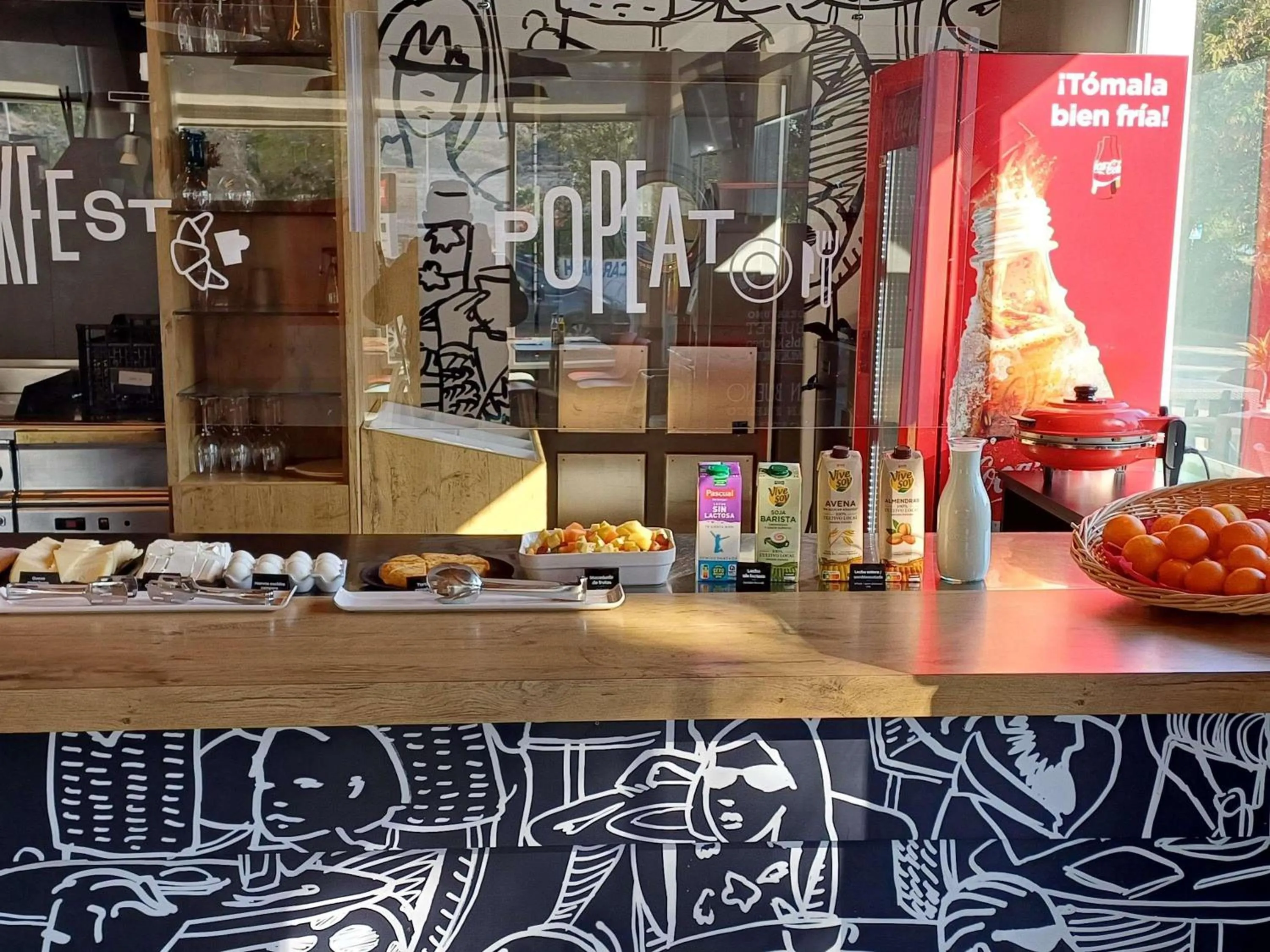 Breakfast in Ibis Hotel Alicante