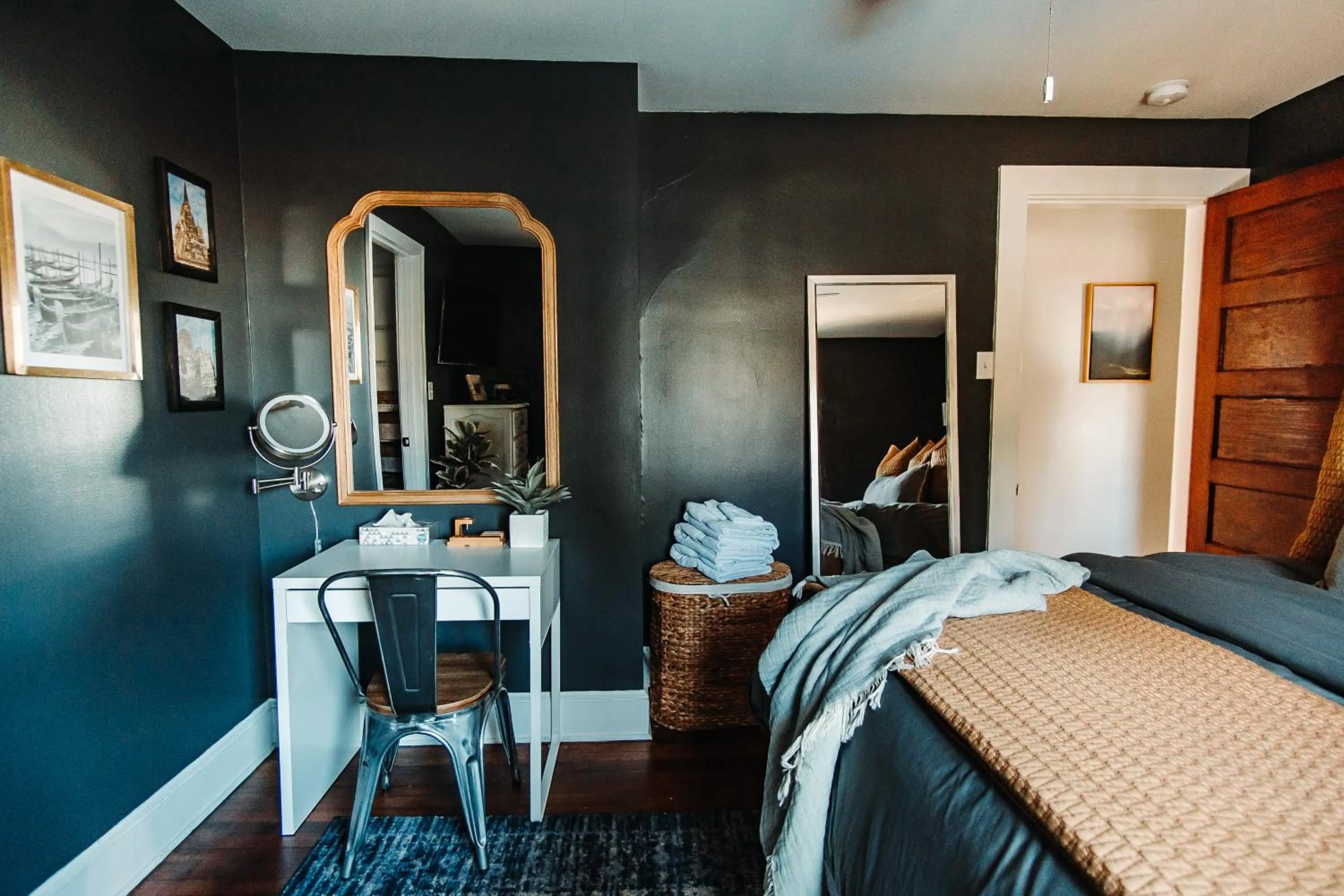 Bed in East Stevens Home