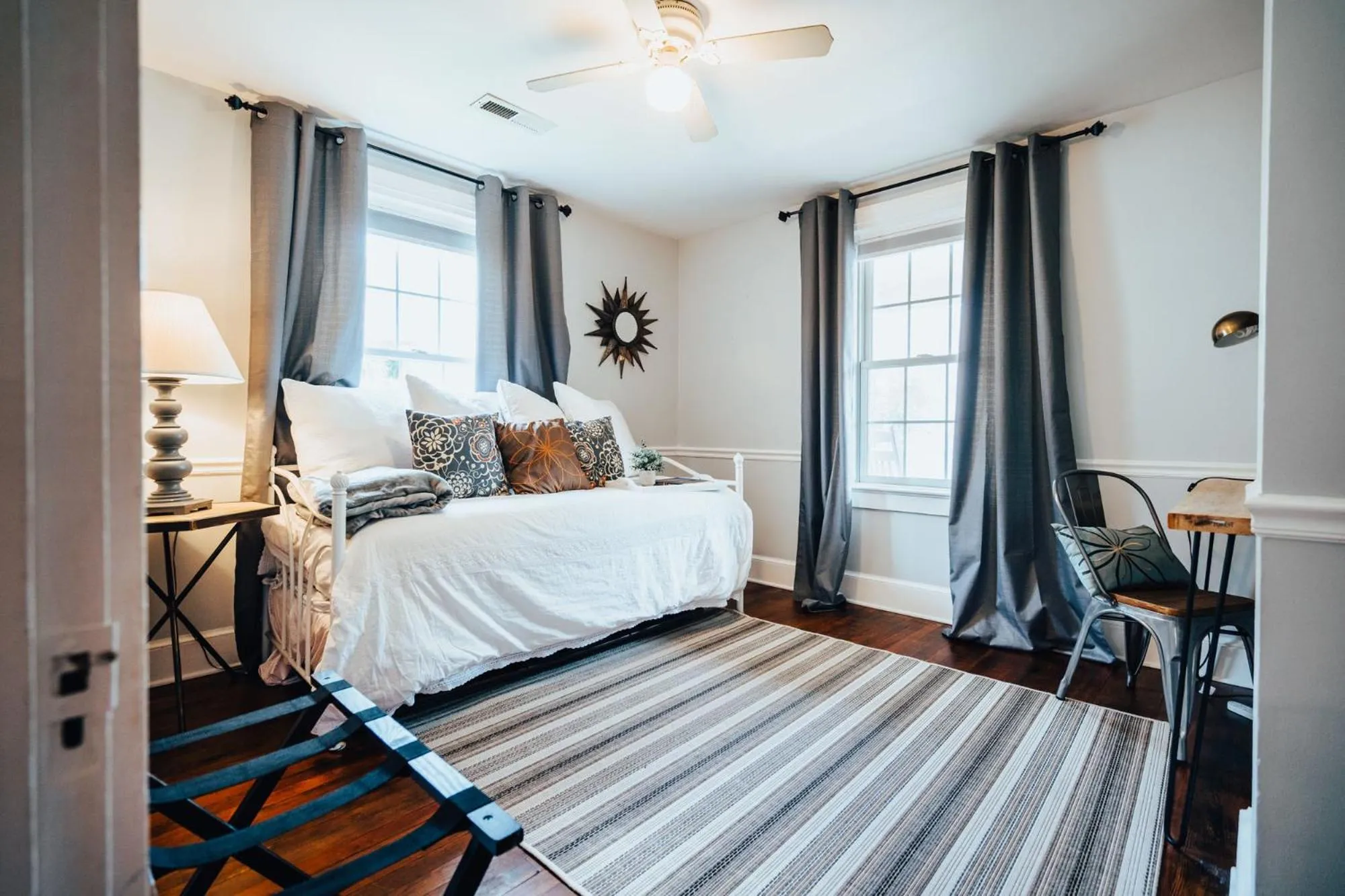 Bed in East Stevens Home